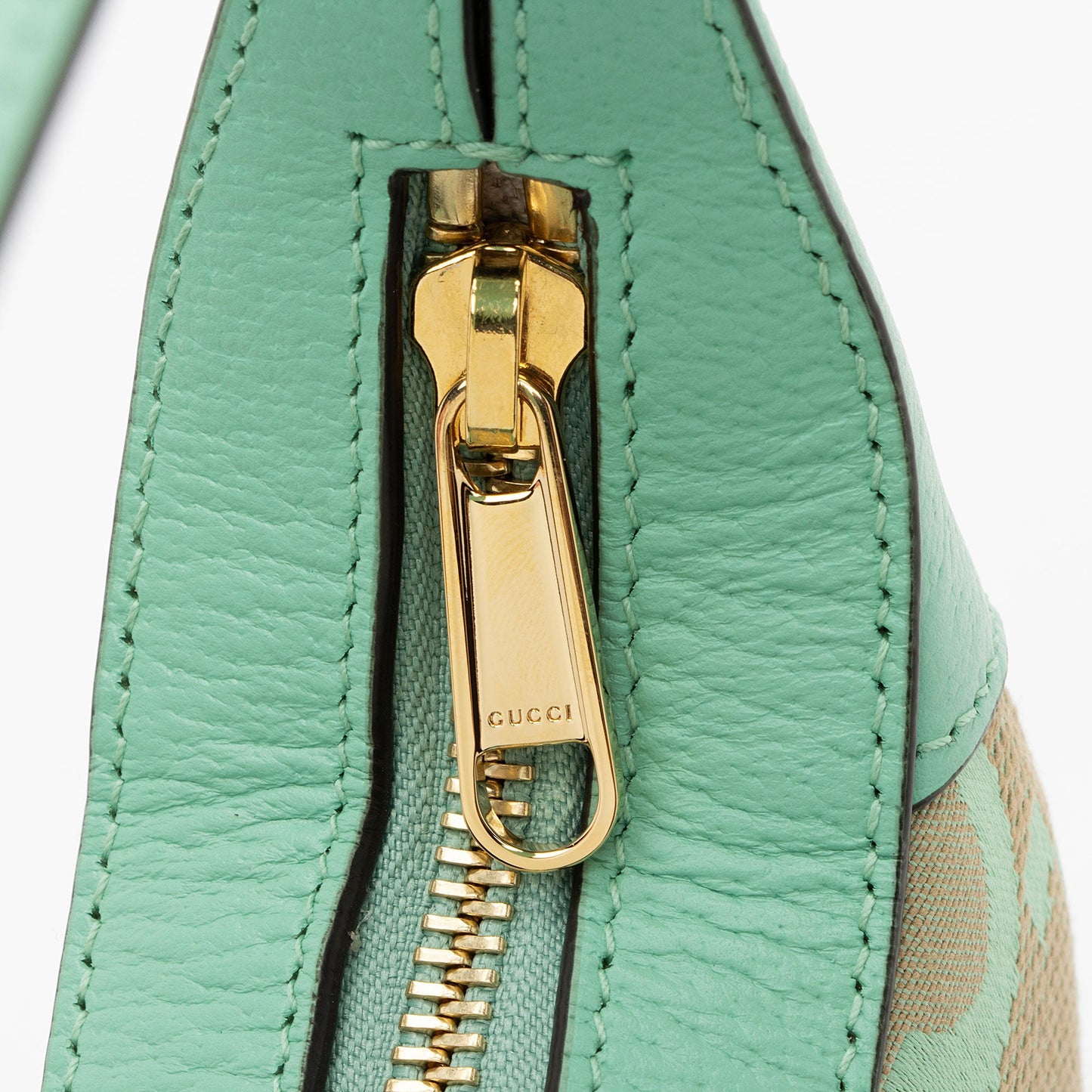 Gucci Jumbo GG Web Half Moon Mini Hobo