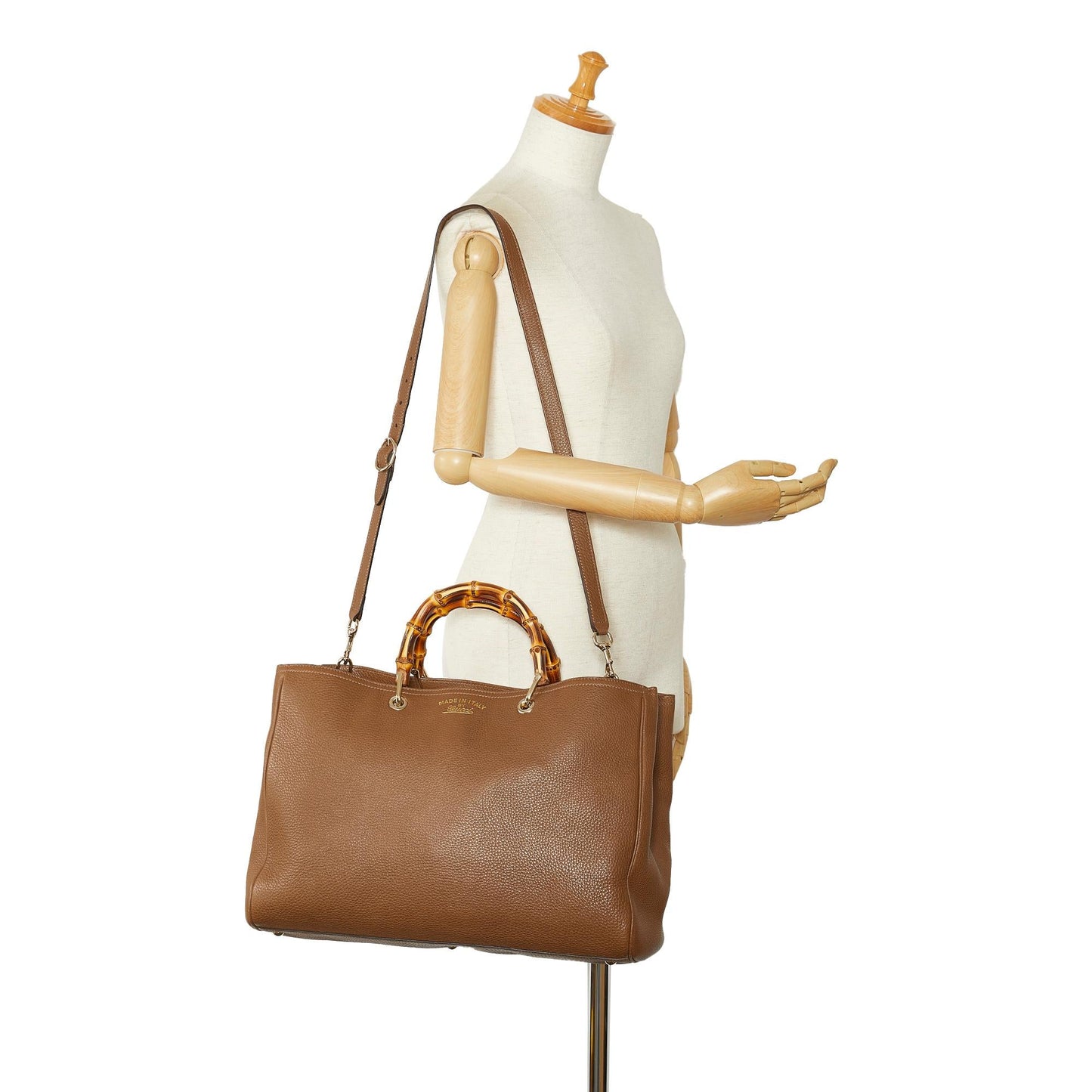 Gucci Large Bamboo Shopper (SHG-iKMVJP)