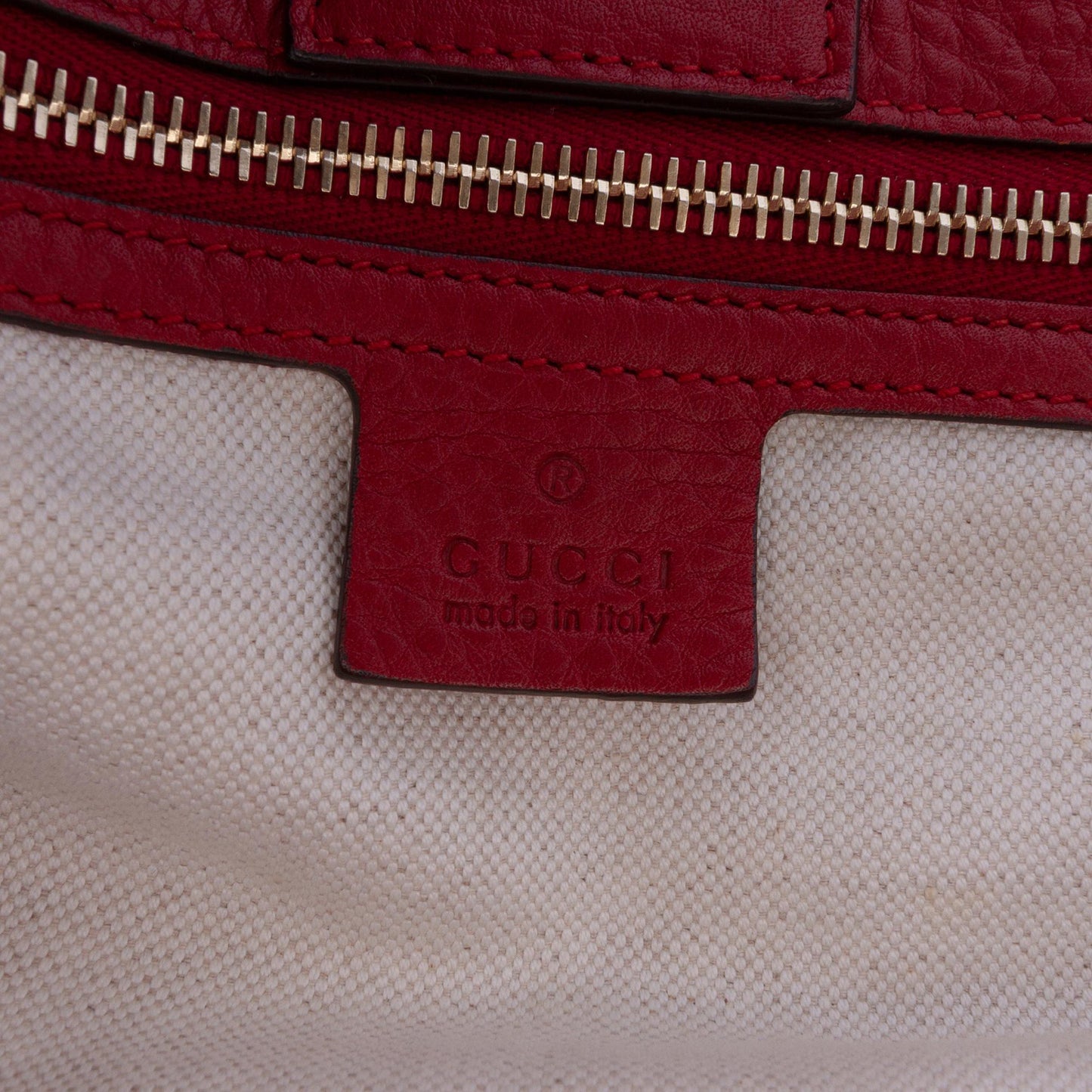 Gucci Large Calfskin Bamboo Shopper Sachel