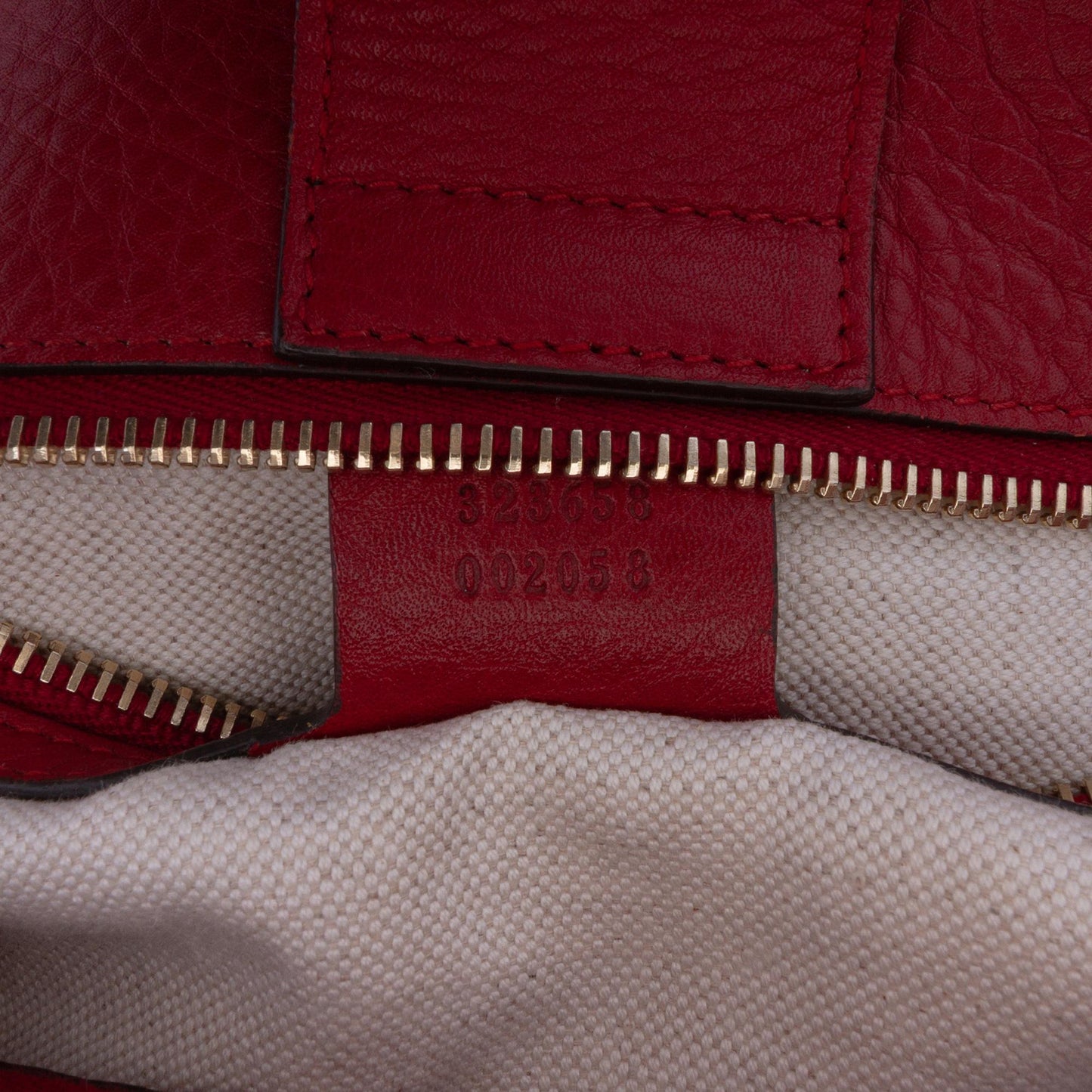 Gucci Large Calfskin Bamboo Shopper Sachel