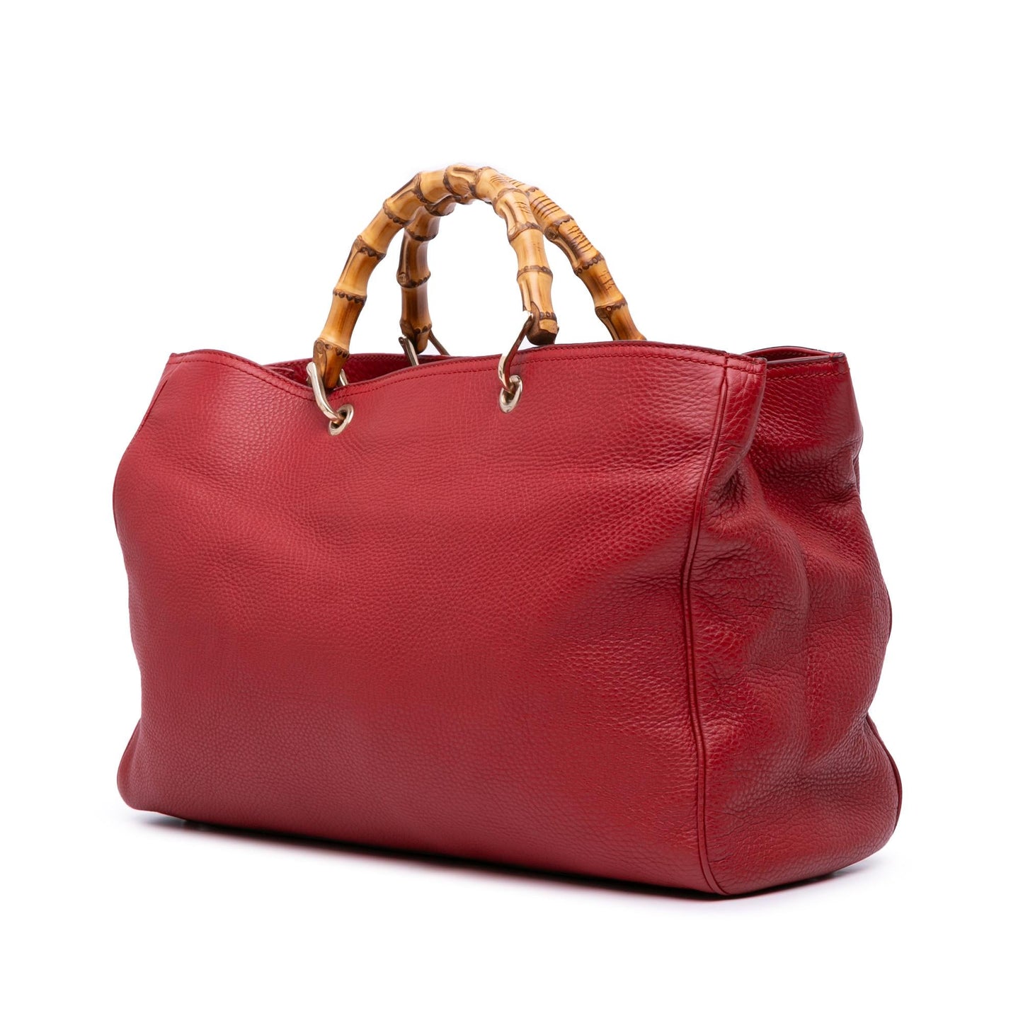 Gucci Large Calfskin Bamboo Shopper Sachel
