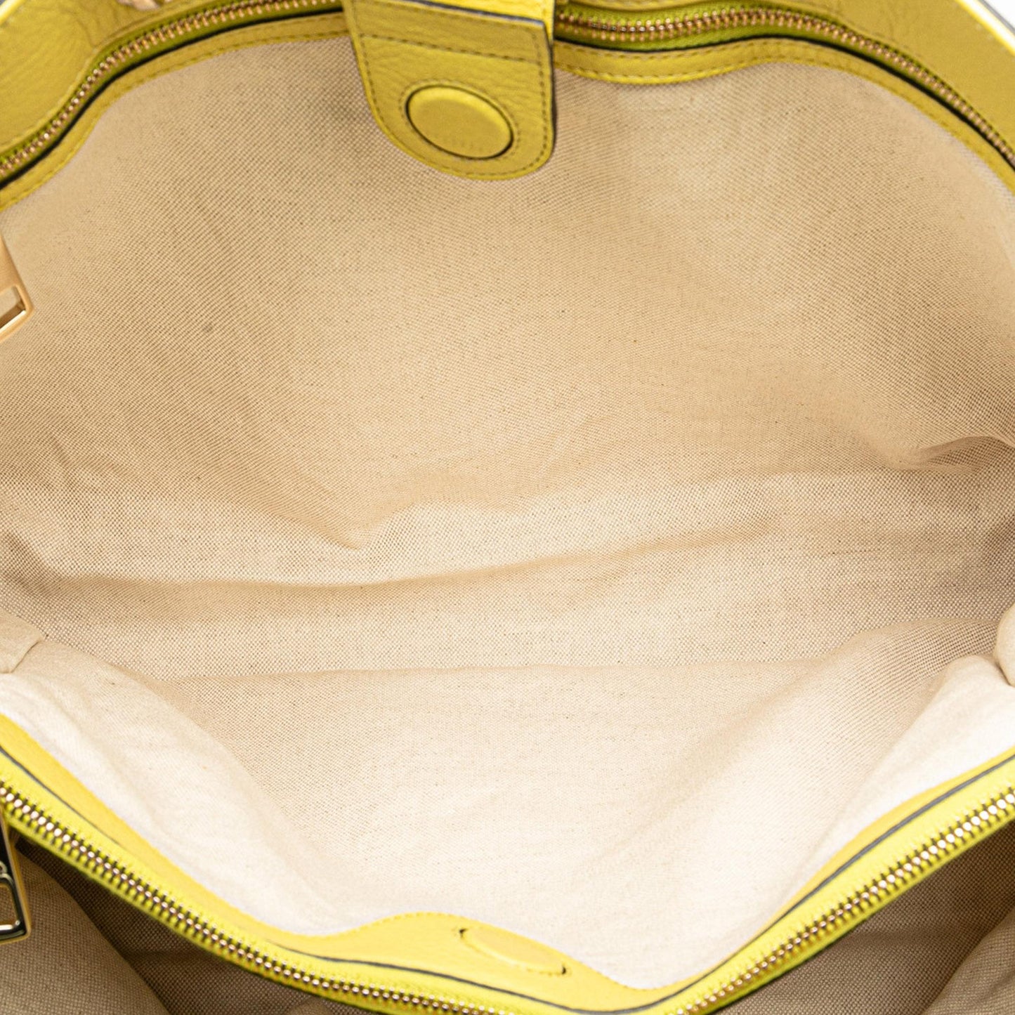 Gucci Large Calfskin Bamboo Shopper Satchel (SHG-ageQGN)