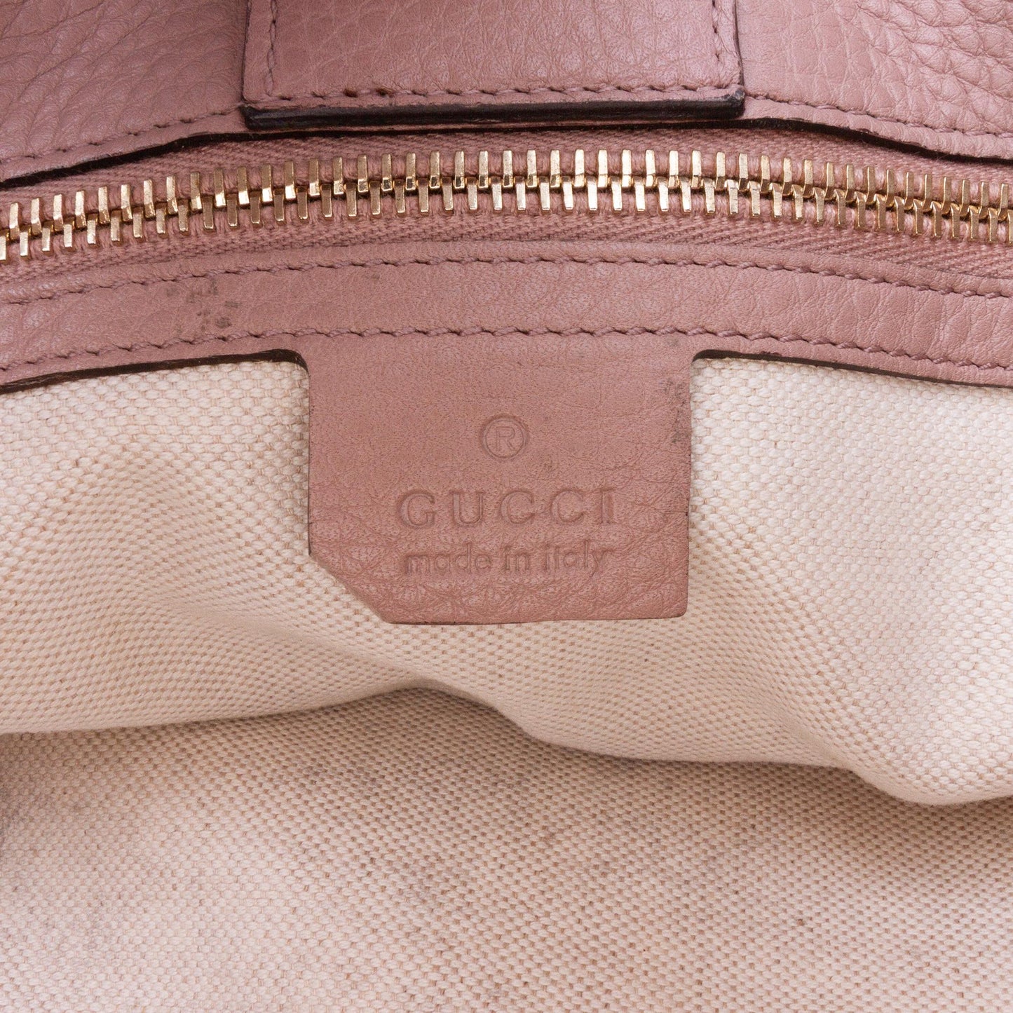 Gucci Large Calfskin Bamboo Shopper Satchel