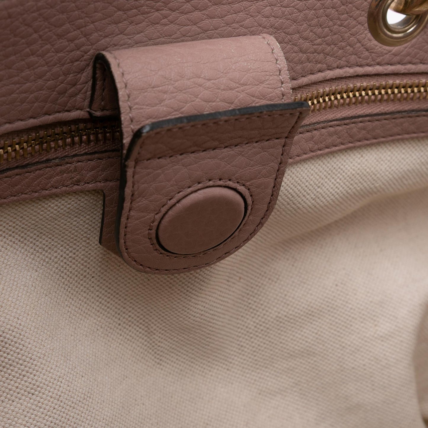 Gucci Large Calfskin Bamboo Shopper Satchel