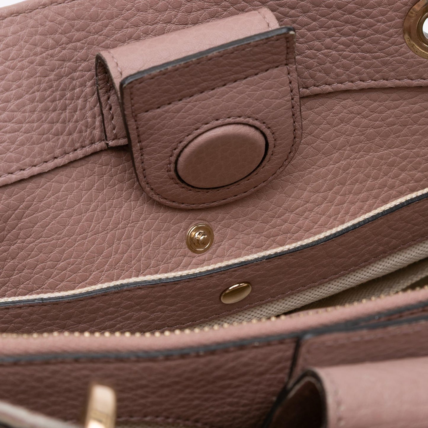 Gucci Large Calfskin Bamboo Shopper Satchel