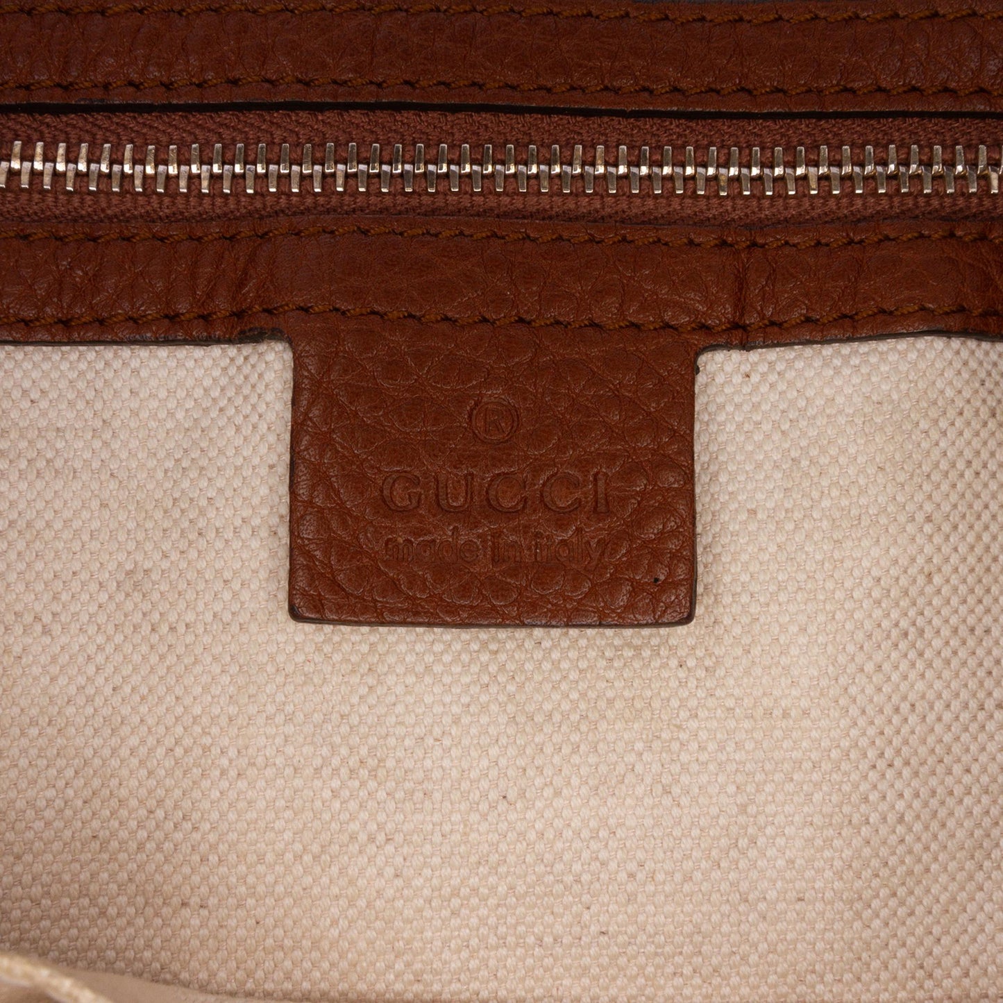 Gucci Large Calfskin Bella Shoulder Bag