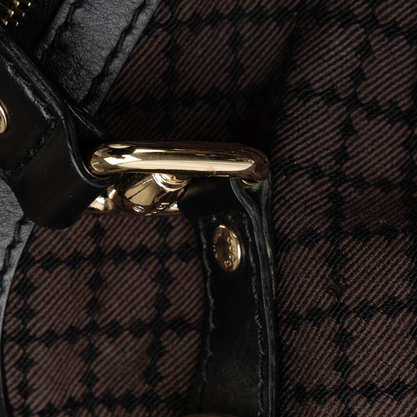Gucci Large Diamante Bridle Boston (SHG-5Pli7x)