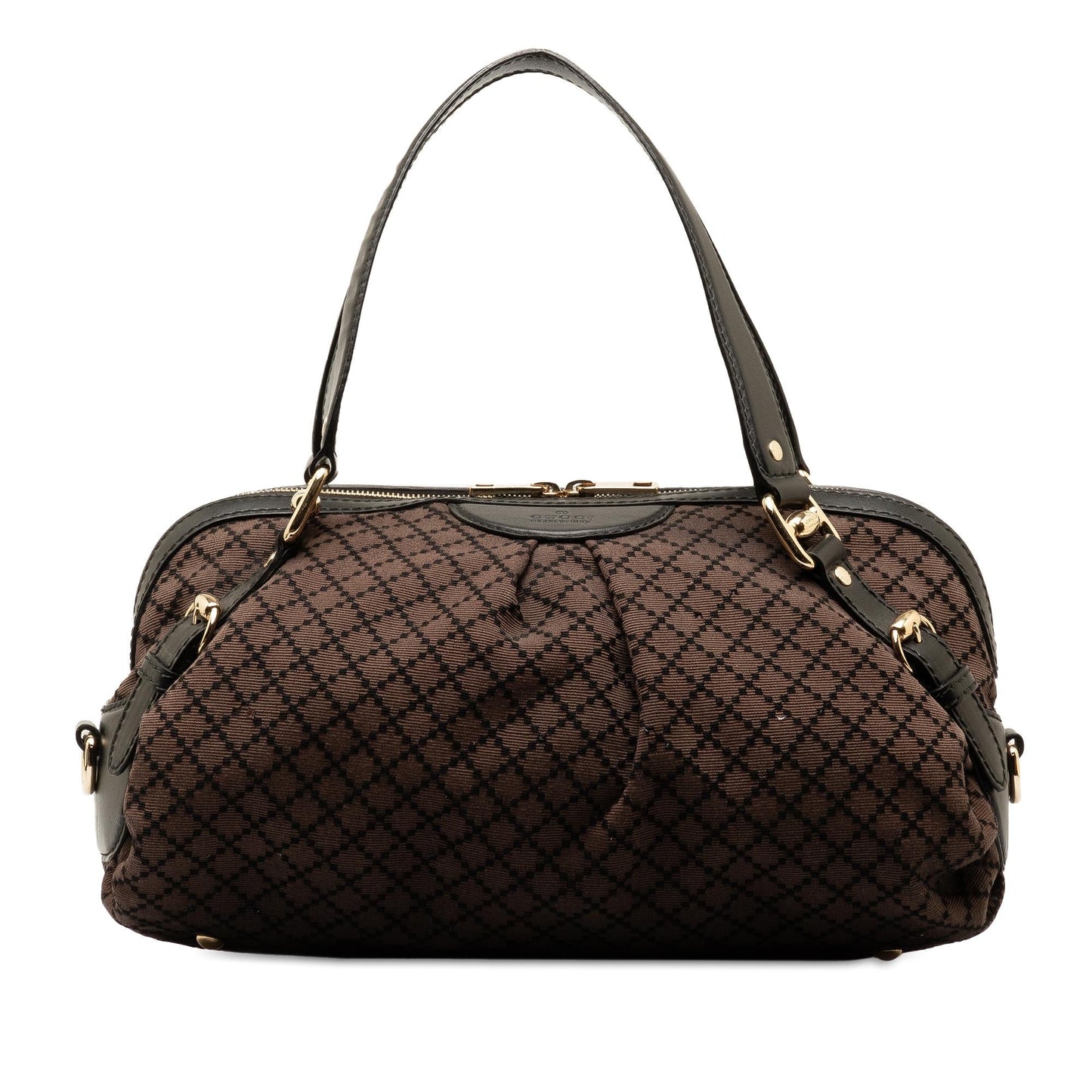 Gucci Large Diamante Bridle Boston (SHG-5Pli7x)