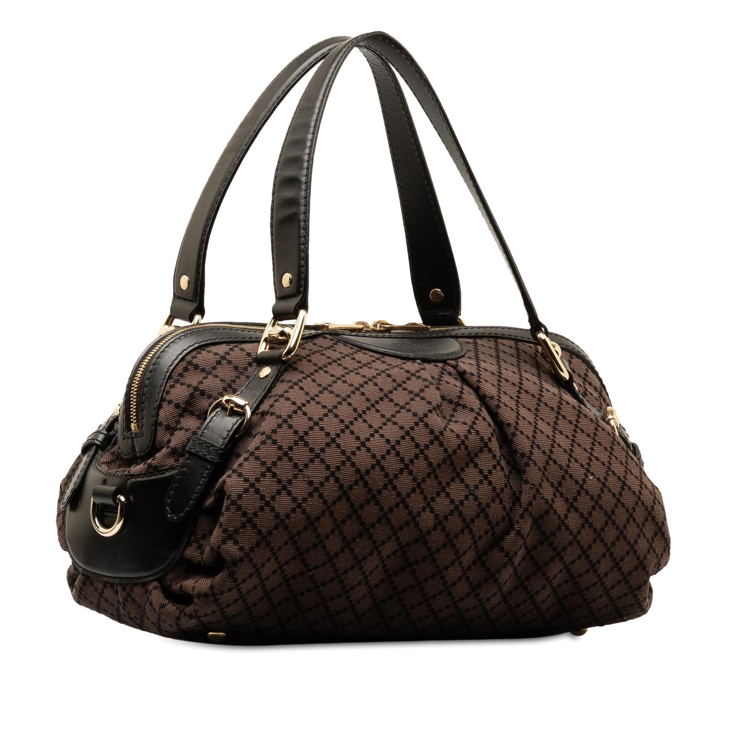 Gucci Large Diamante Bridle Boston (SHG-5Pli7x)