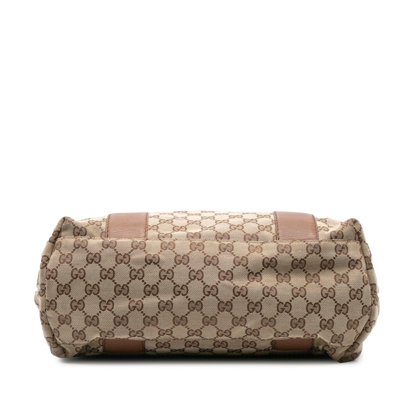 Gucci Large GG Canvas Bamboo Bar Tote