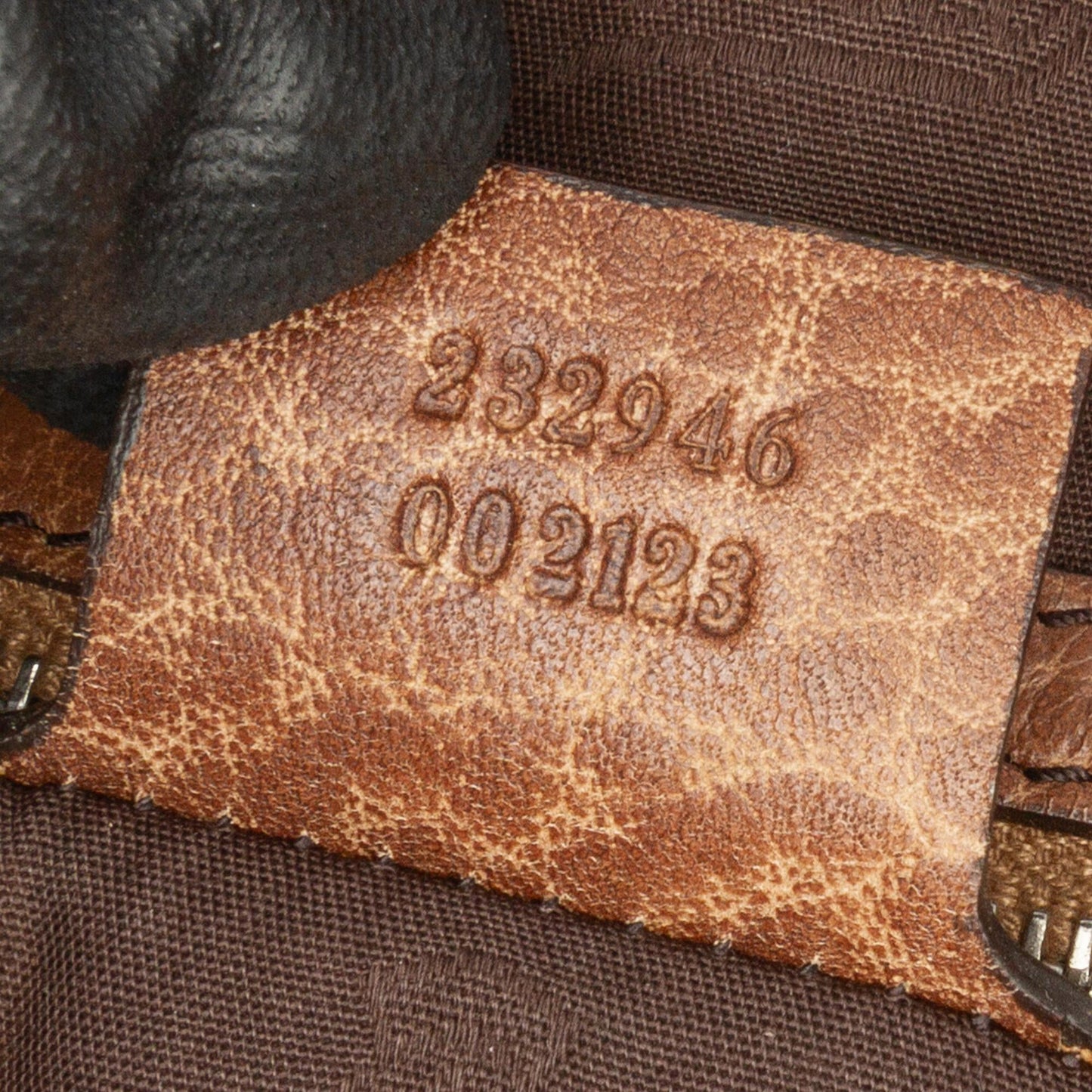 Gucci Large GG Canvas Bamboo Bar Tote