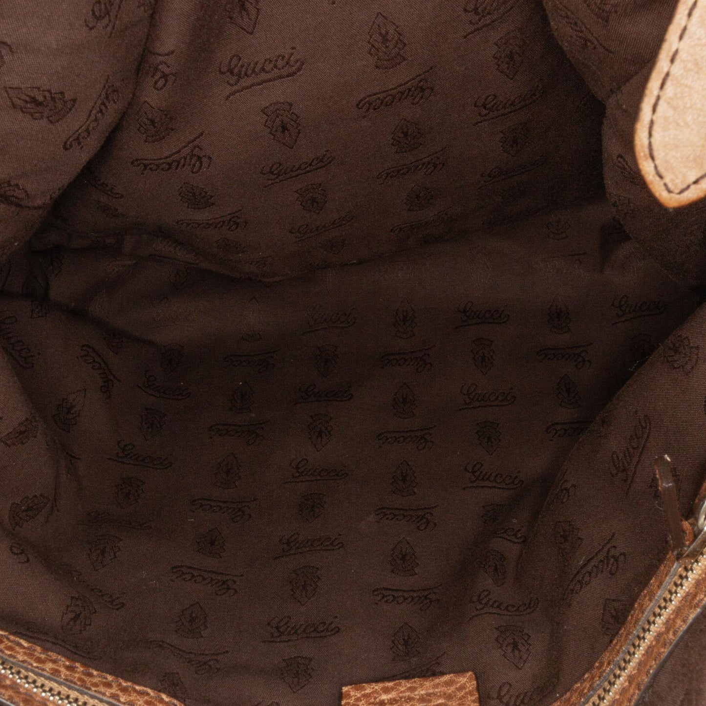 Gucci Large GG Canvas Bamboo Bar Tote