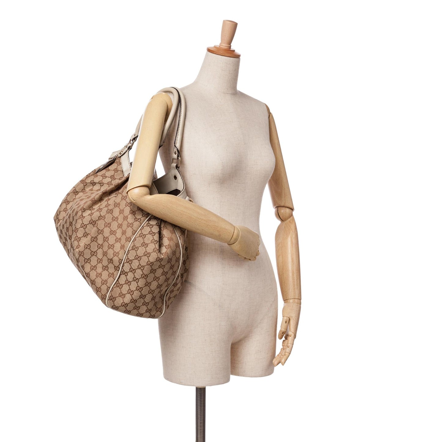 Gucci Large GG Canvas Sukey Tote
