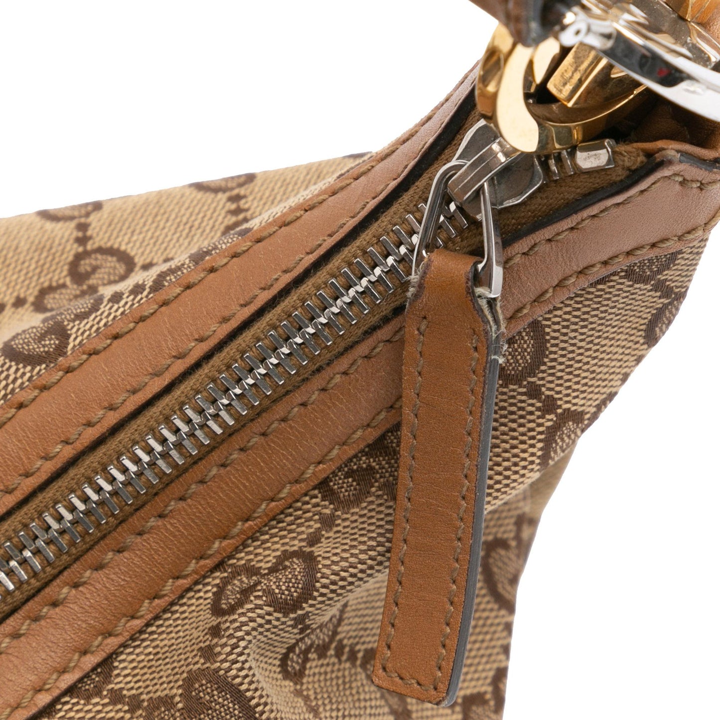 Gucci Large GG Canvas Twins Hobo