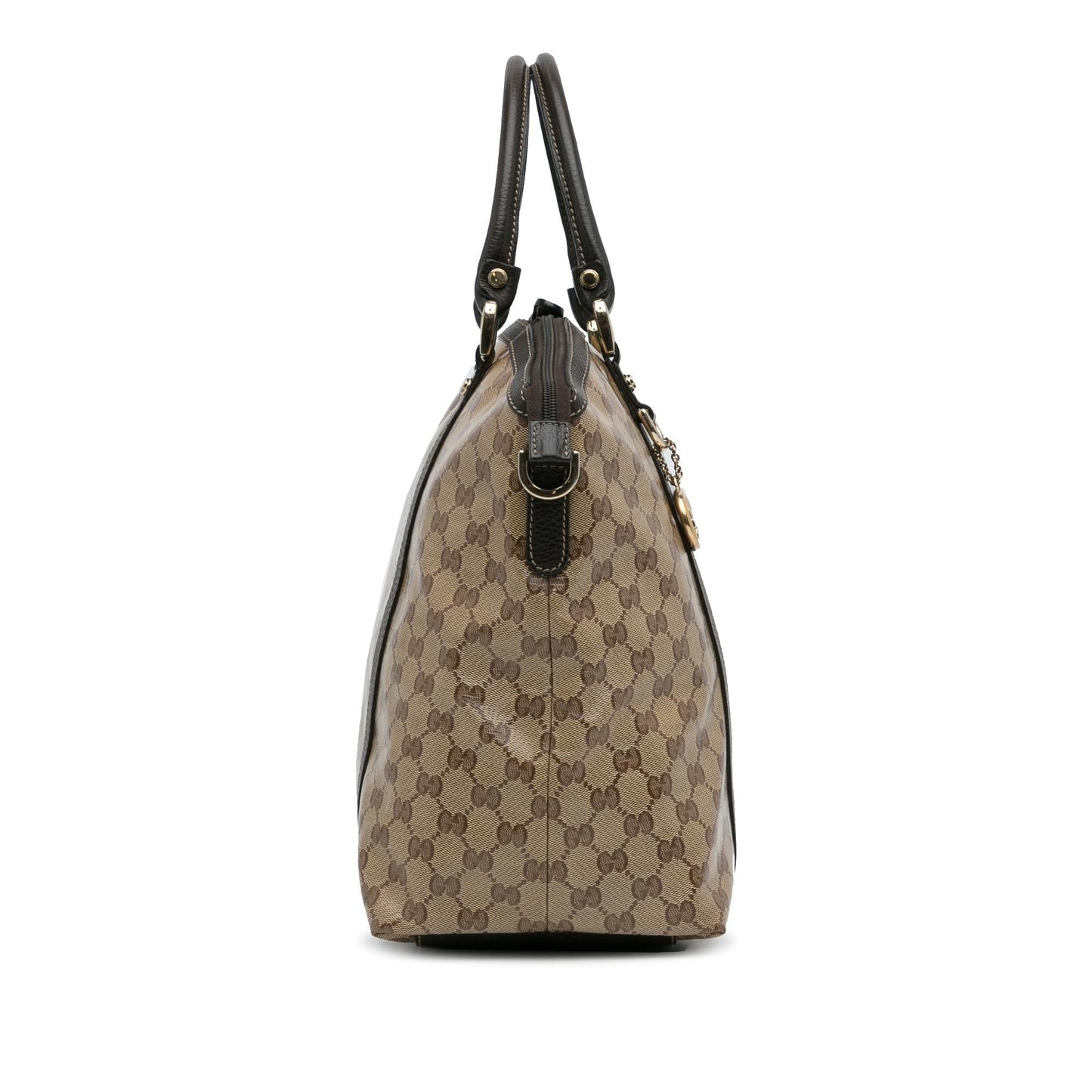 Gucci Large GG Crystal Charm Dome Bag (SHG-CTXgW8)