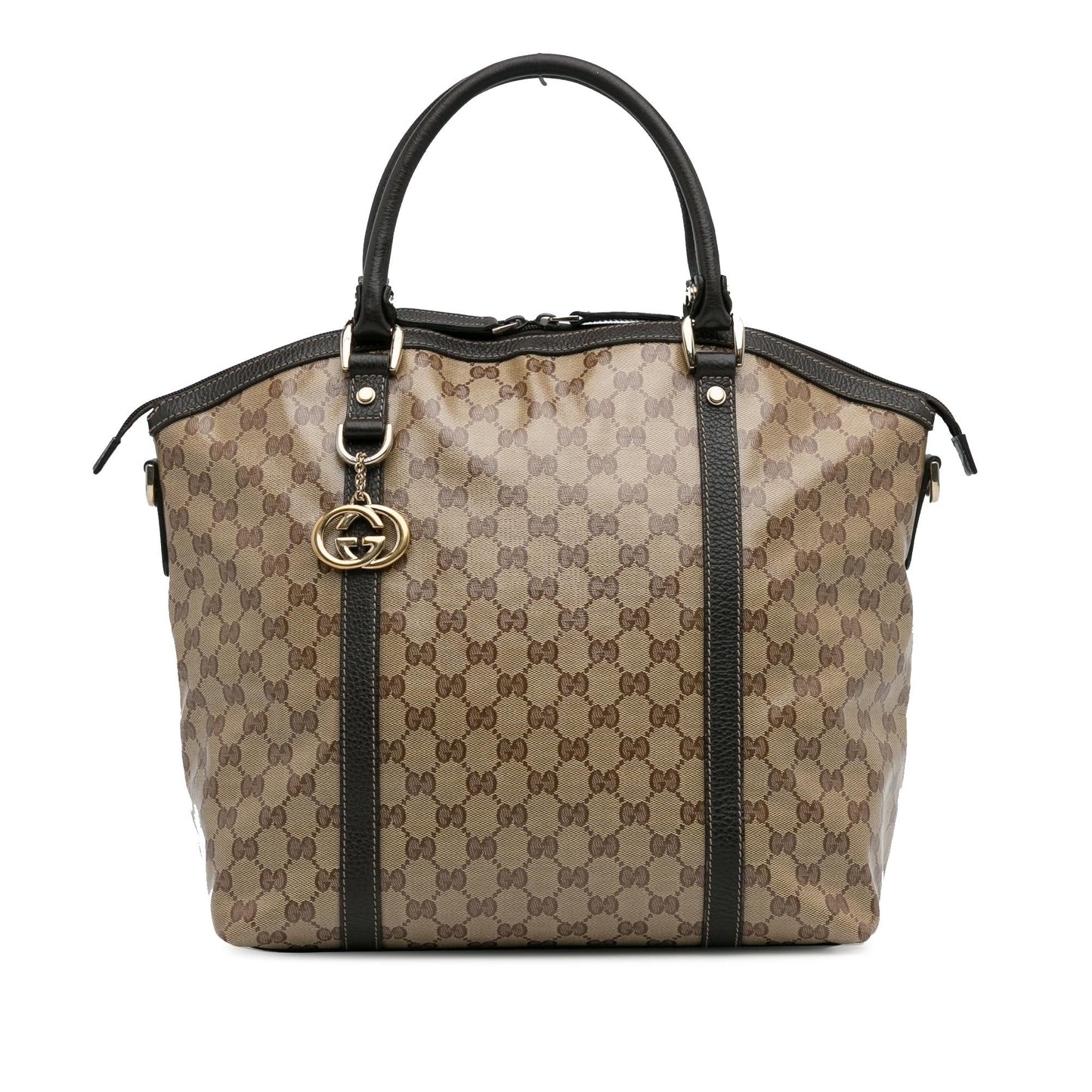 Gucci Large GG Crystal Charm Dome Bag (SHG-CTXgW8)
