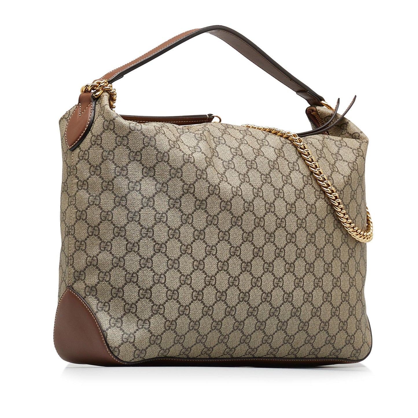 Gucci Large GG Supreme Linea A Hobo (SHG-naOFM6)