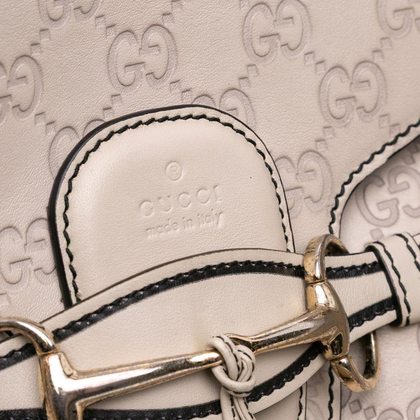 Gucci Large Guccissima Emily Chain Shoulder Bag