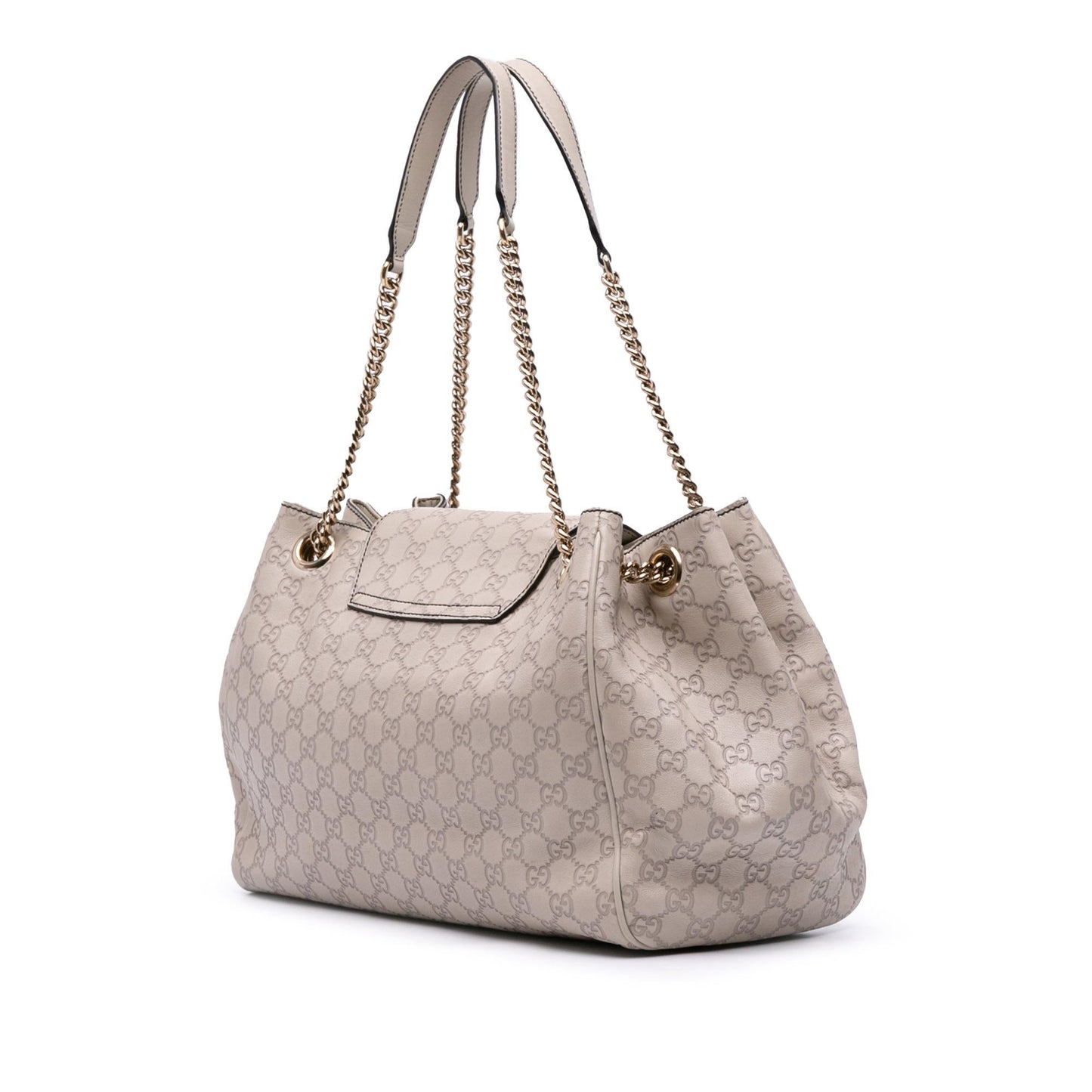 Gucci Large Guccissima Emily Chain Shoulder Bag