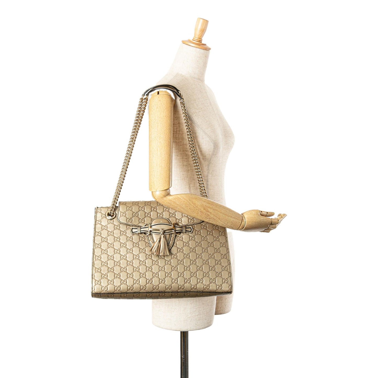 Gucci Large Guccissima Emily Shoulder Bag