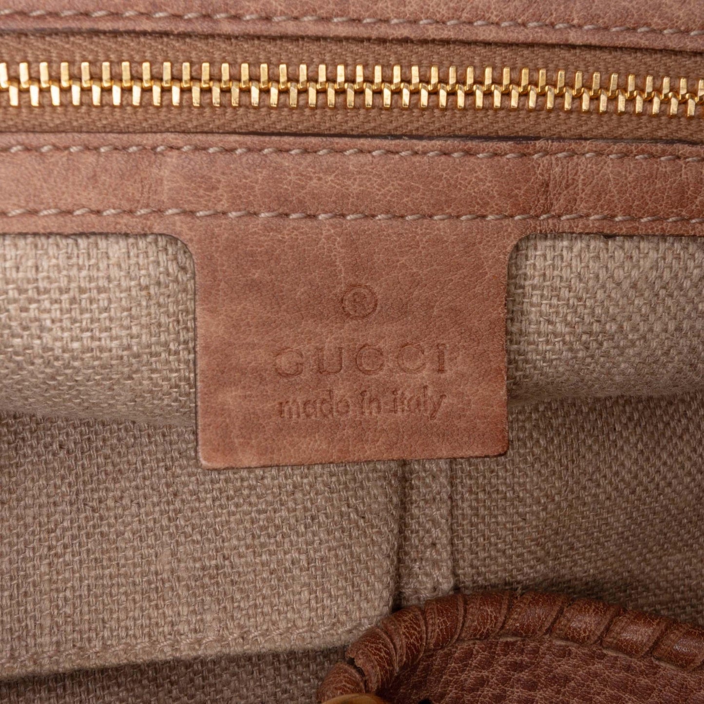Gucci Large Guccissima New Jackie Satchel