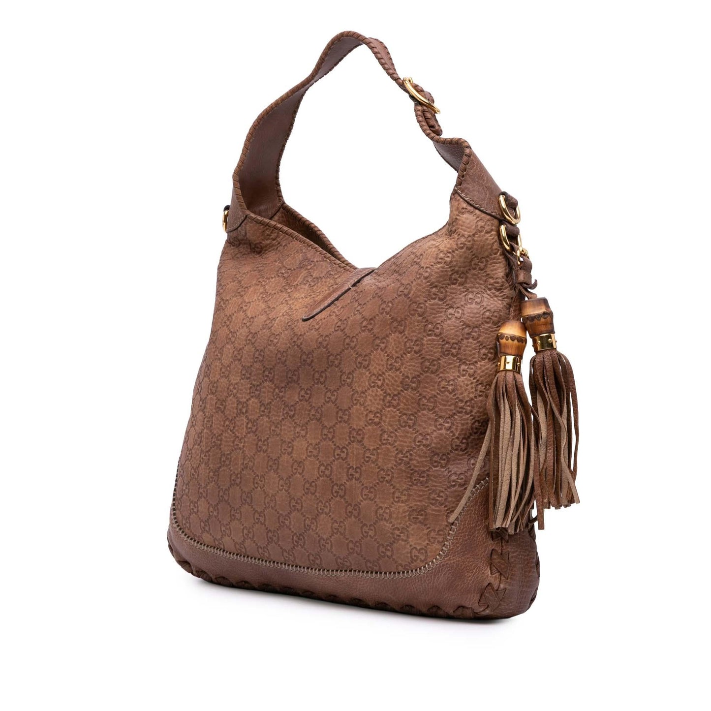 Gucci Large Guccissima New Jackie Satchel
