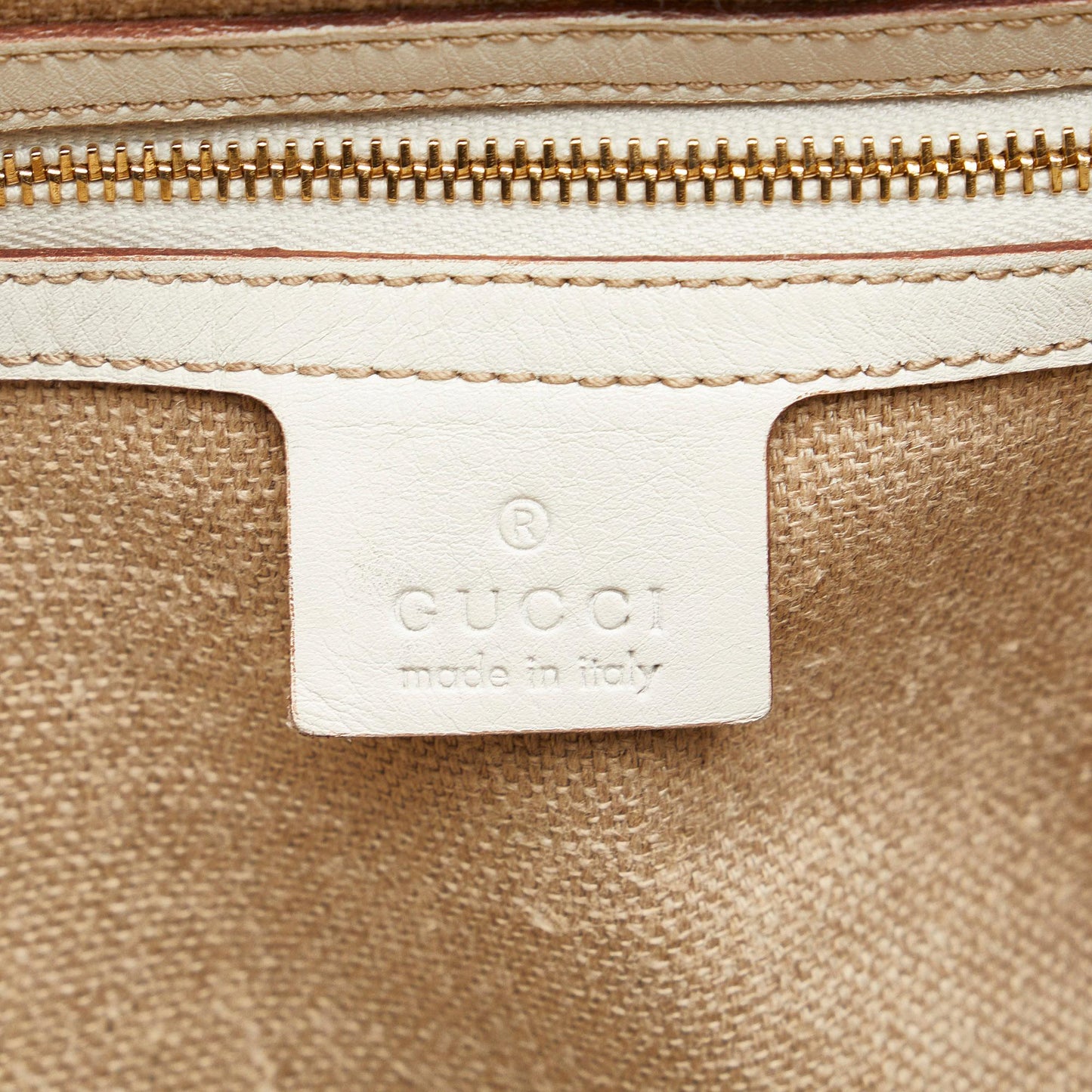 Gucci Large Leather Positano Scarf Tote (SHG-EgnKIT)