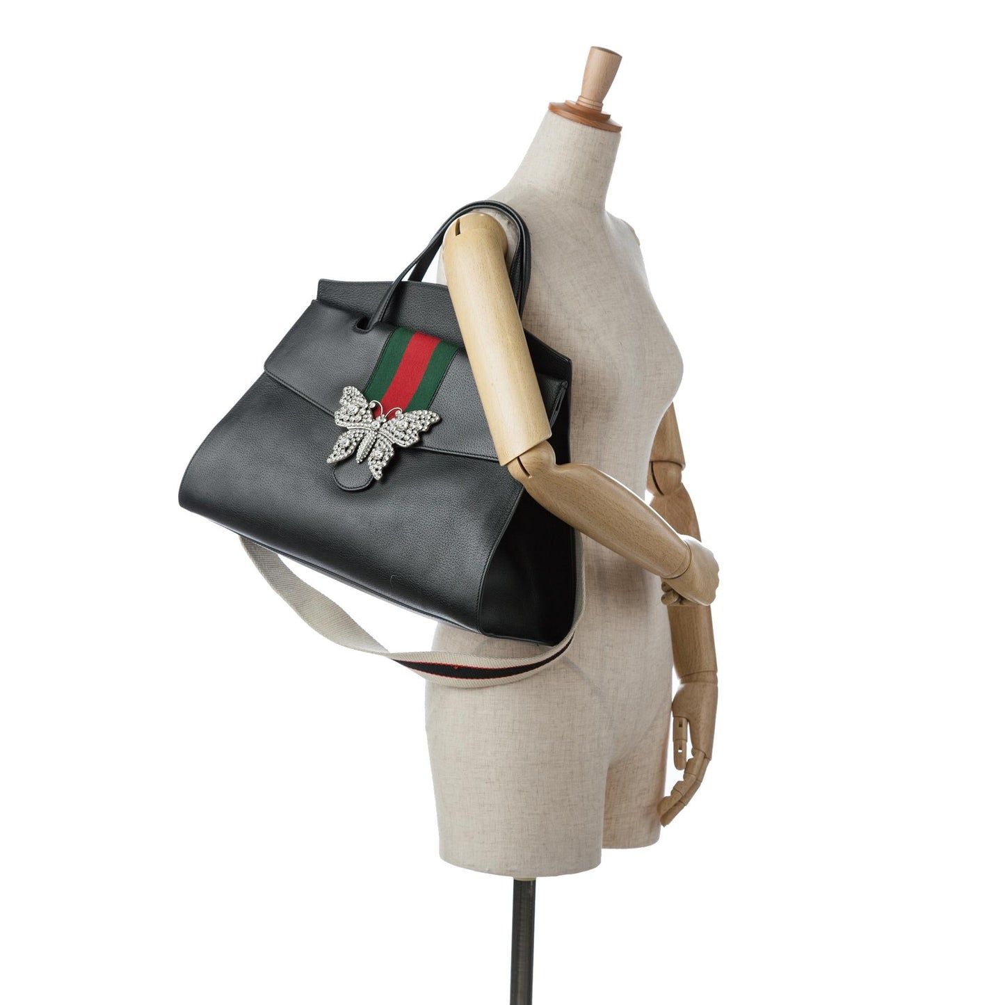Gucci Large Linea Totem Satchel (SHG-doCAa2)