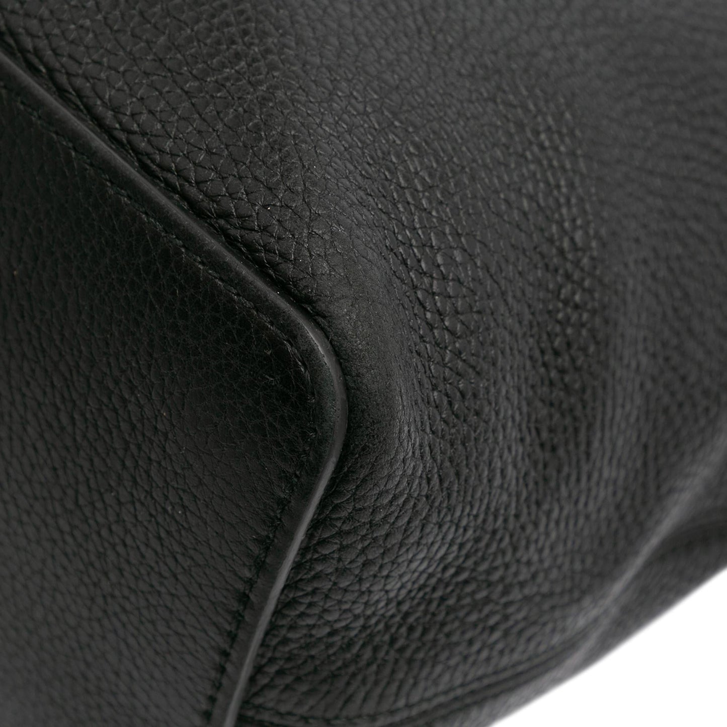 Gucci Large Pebbled Calfskin Soho Convertible Hobo