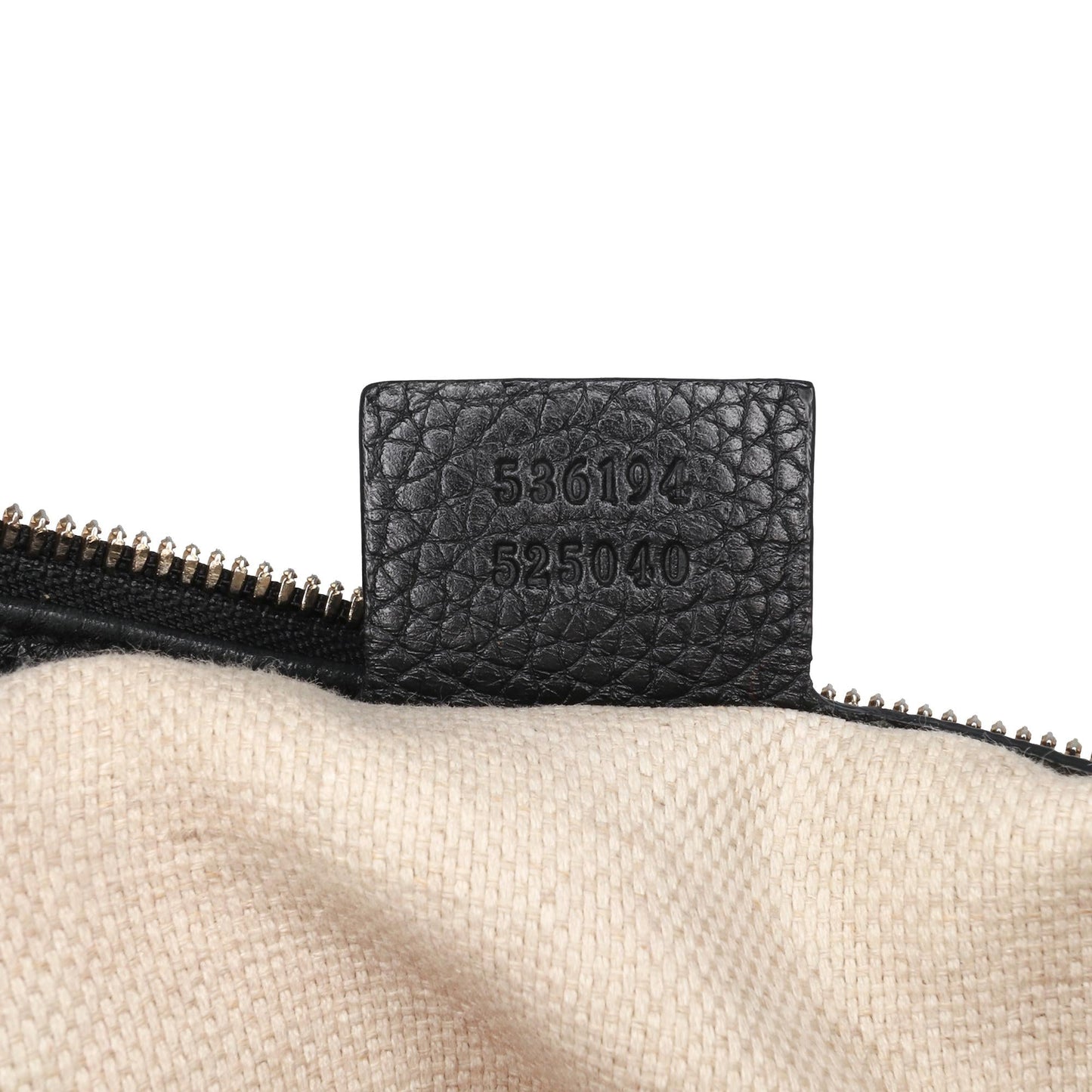 Gucci Large Pebbled Calfskin Soho Convertible Hobo