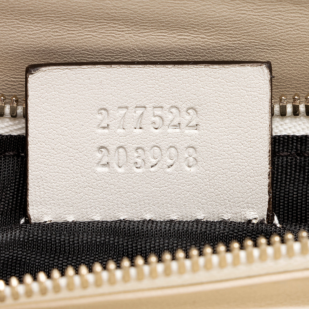 Gucci Leather 1973 Flap Medium Shoulder Bag (SHF-19273)