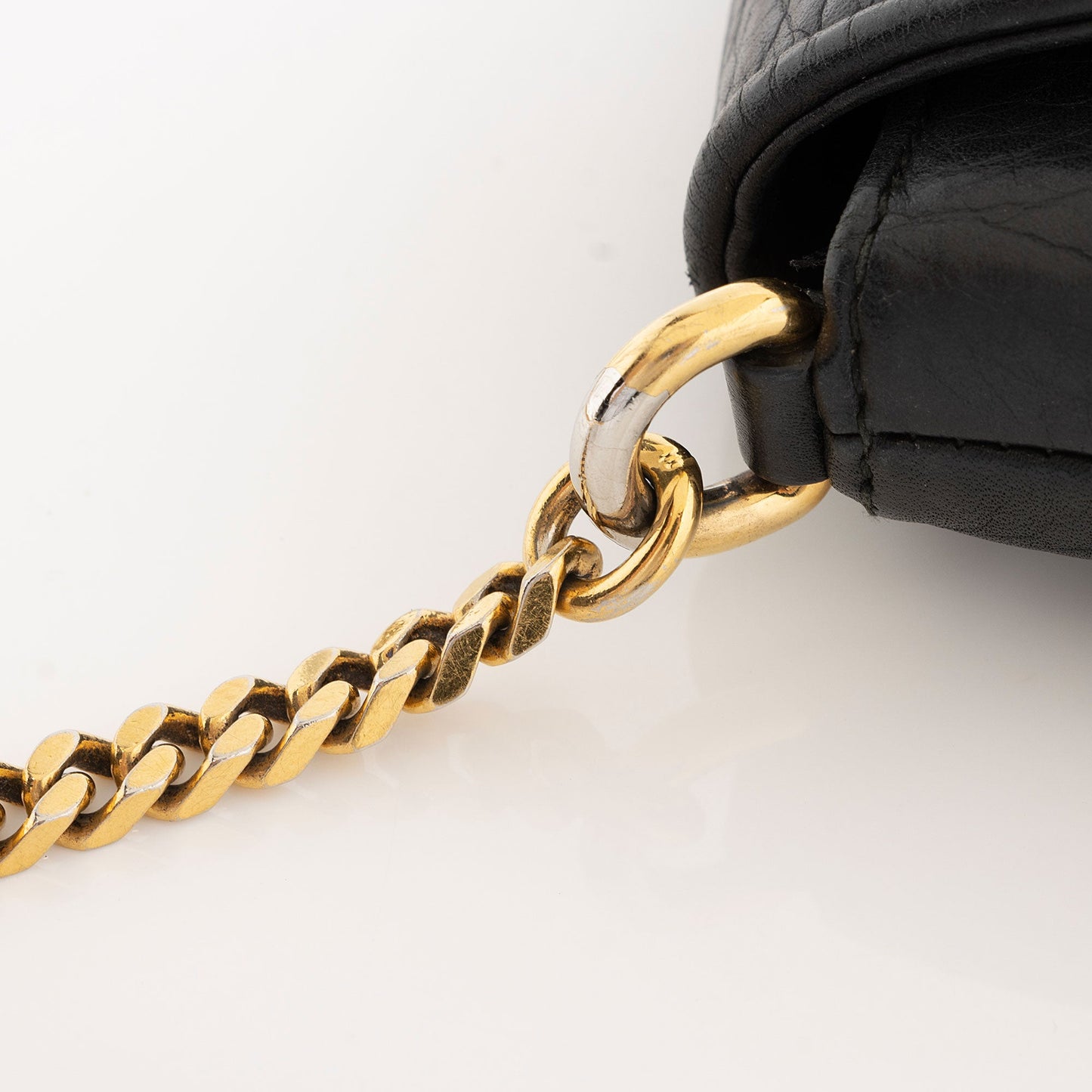 Gucci Leather 1973 Small Shoulder Bag (SHF-gAxB39)