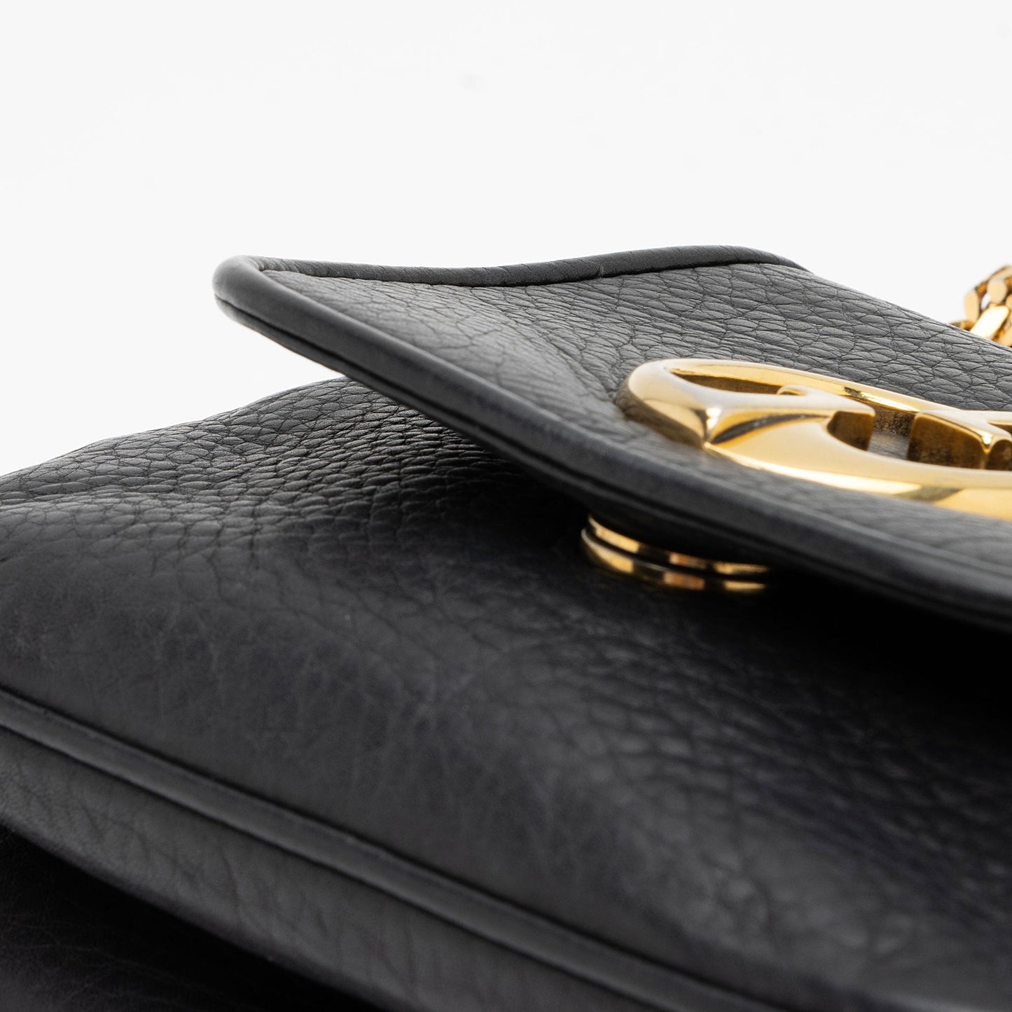 Gucci Leather 1973 Small Shoulder Bag (SHF-gAxB39)
