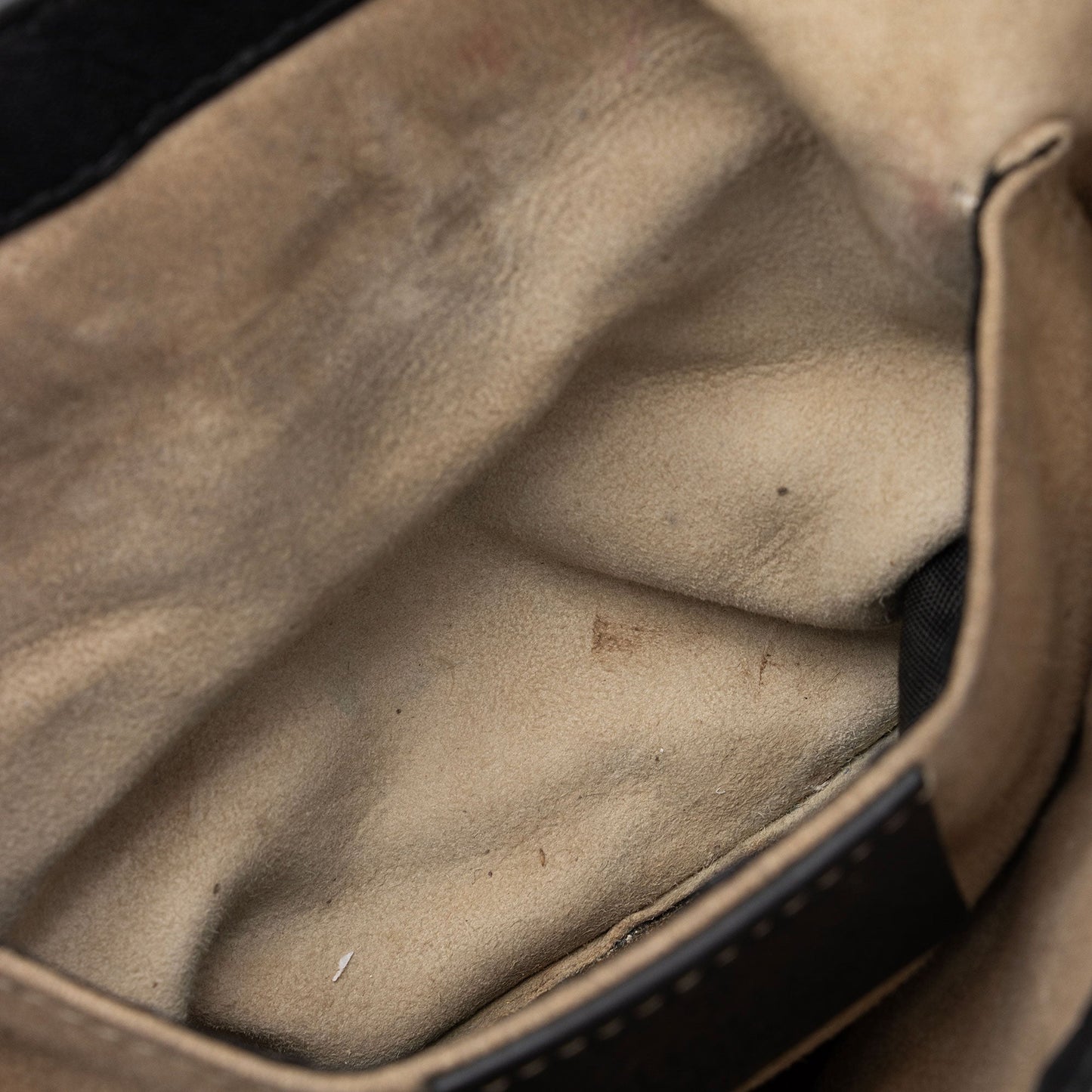 Gucci Leather 1973 Small Shoulder Bag (SHF-gAxB39)