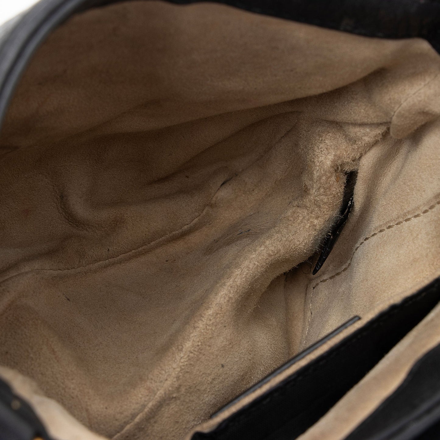 Gucci Leather 1973 Small Shoulder Bag (SHF-gAxB39)