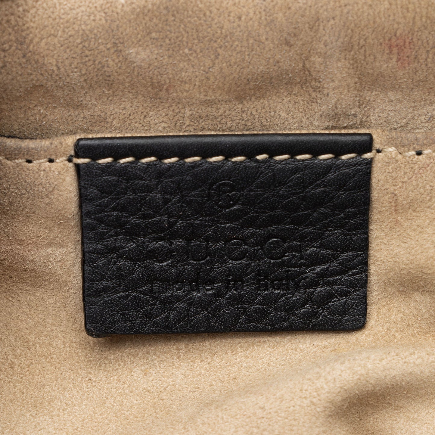 Gucci Leather 1973 Small Shoulder Bag (SHF-gAxB39)