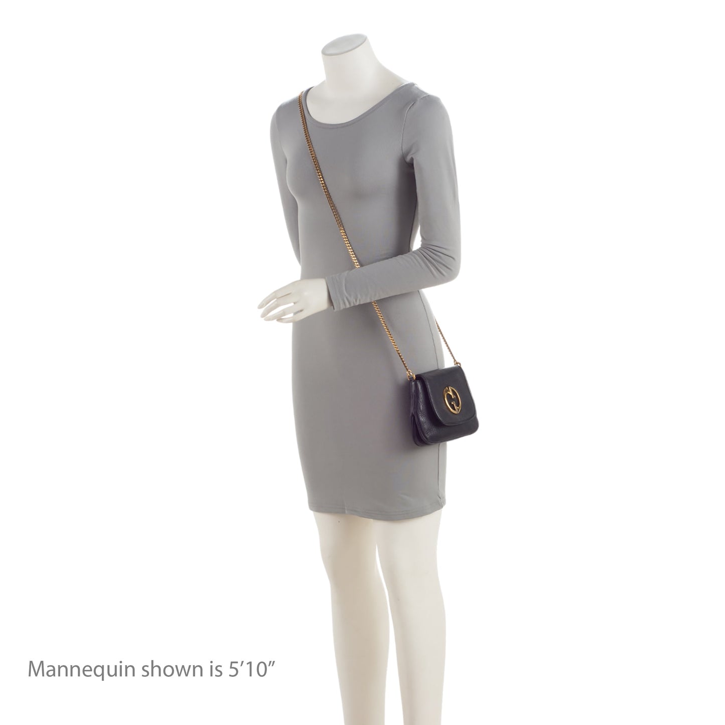 Gucci Leather 1973 Small Shoulder Bag (SHF-gAxB39)