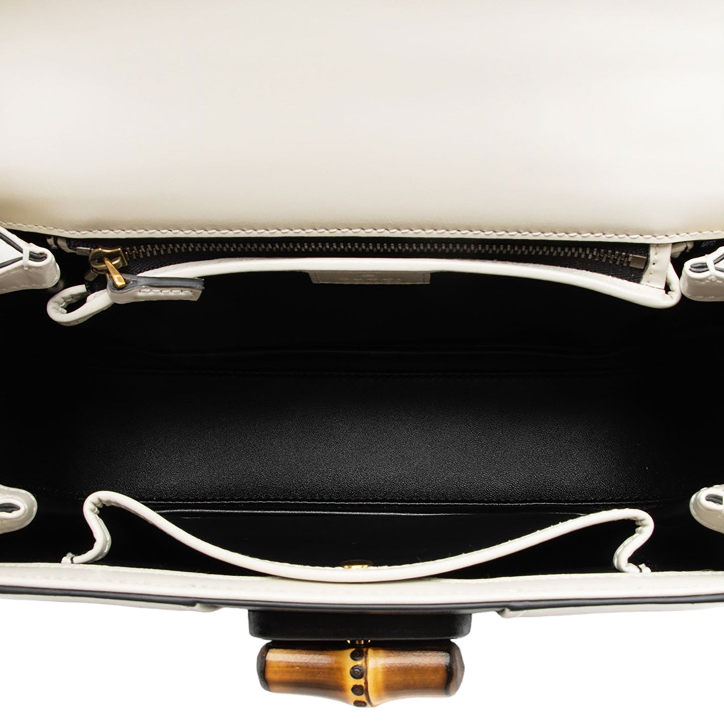 Gucci Leather Bamboo 1947 Medium Top Handle (SHF-J7ooKd)