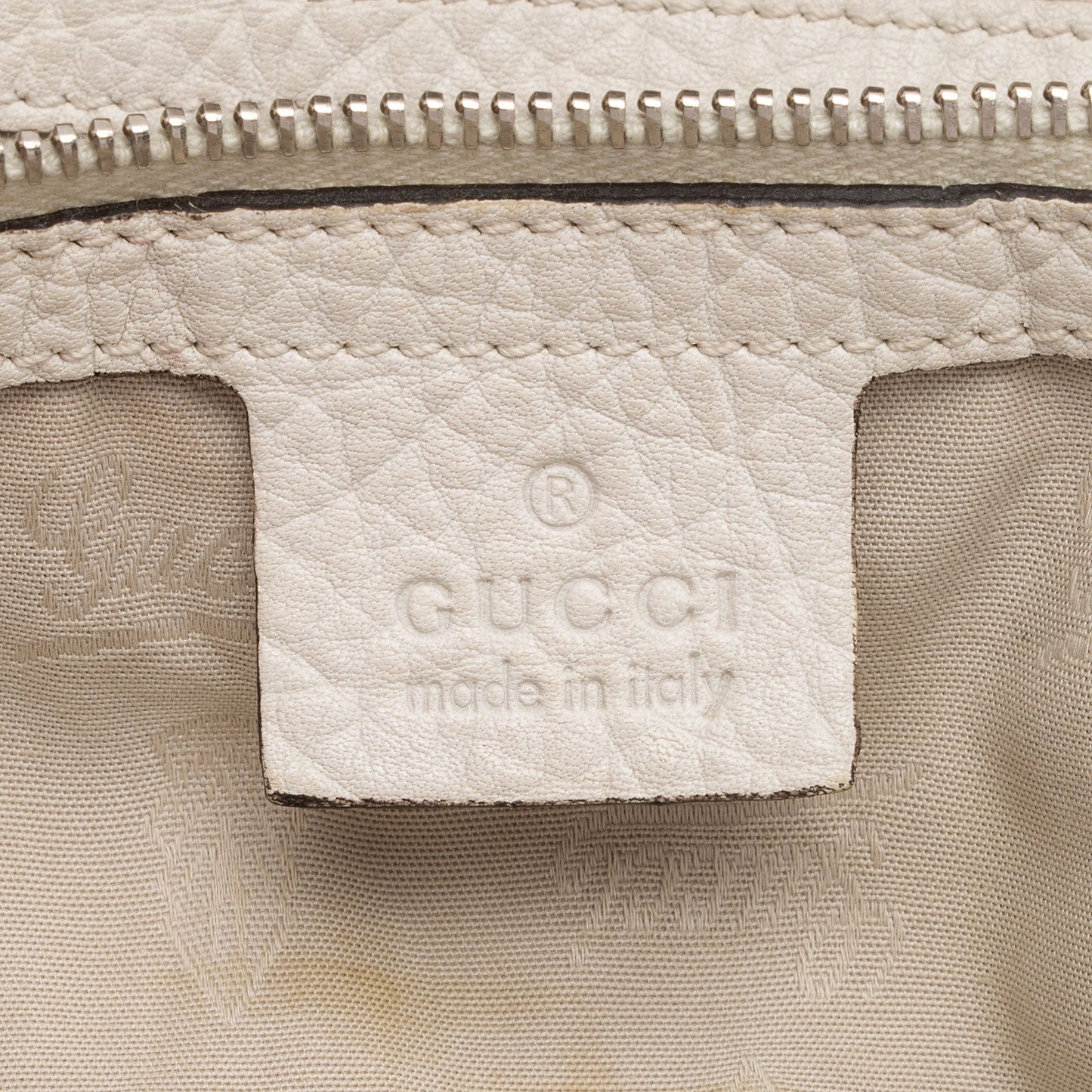 Gucci Leather Bamboo Bar Large Tote (SHF-e0XTfM)