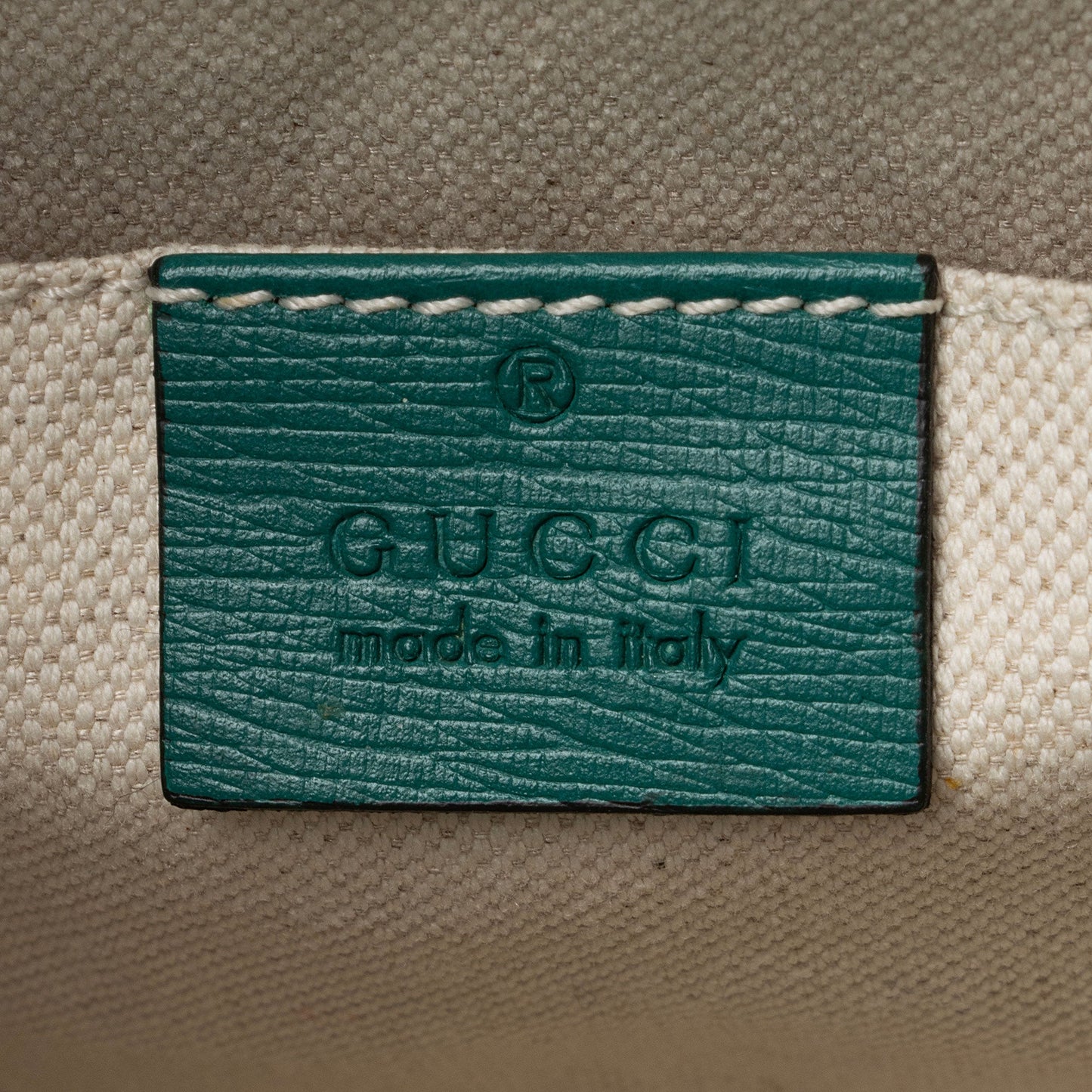 Gucci Leather Blooms Bamboo Mini Shopper Tote (SHF-OsBXCW)