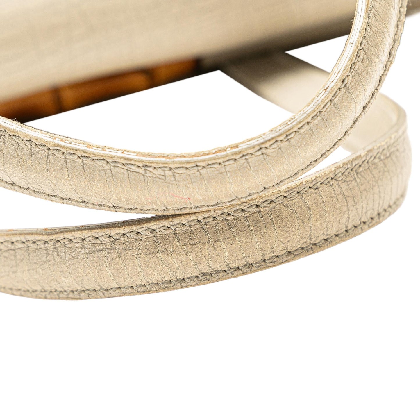 Gucci Leather Bamboo Bullet Shoulder Bag (SHG-rGZIYM)