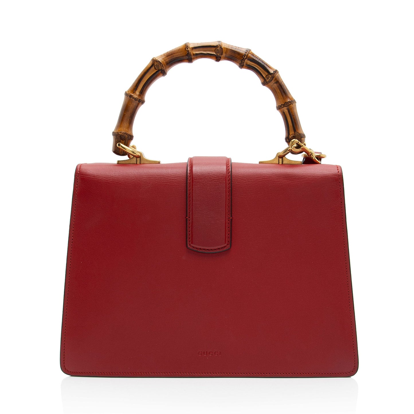 Gucci Leather Bamboo Dionysus Medium Top Handle (SHF-d7MRvK)