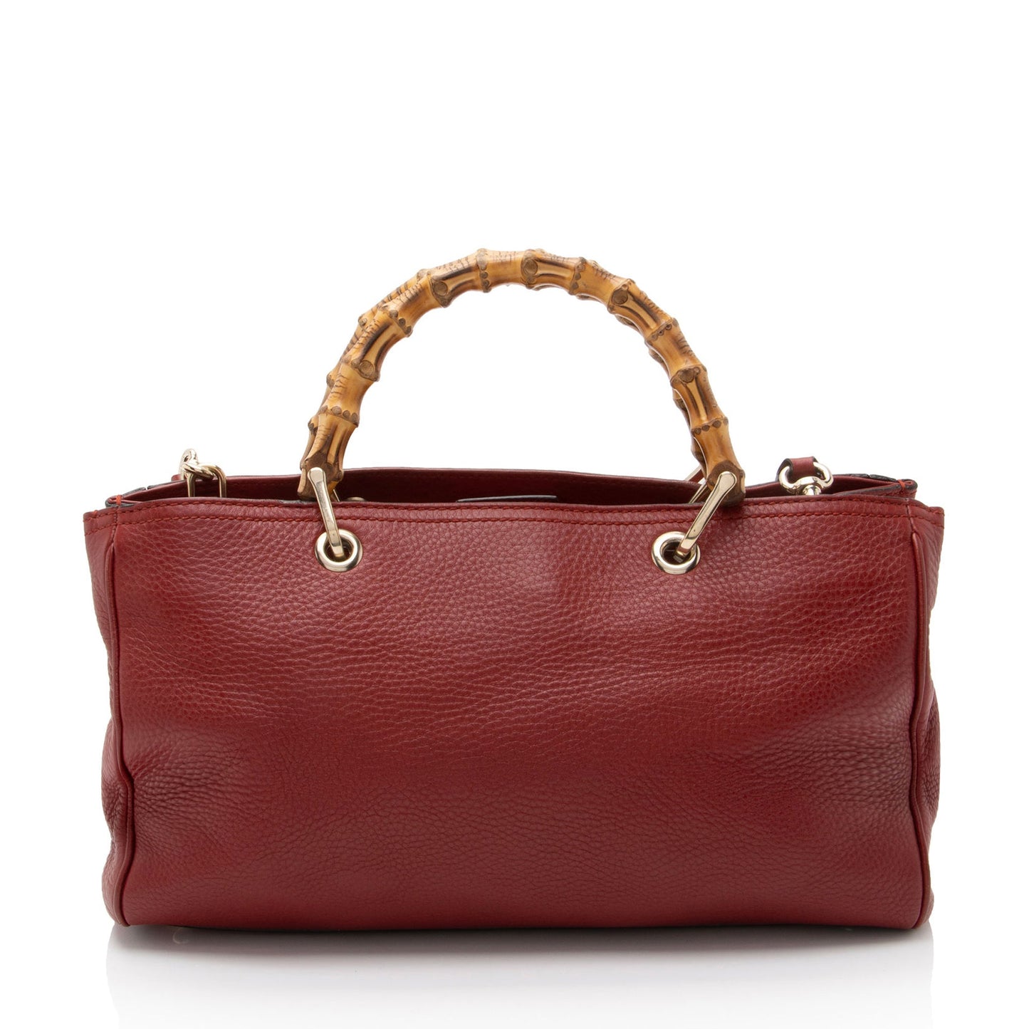 Gucci Leather Bamboo Medium Shopper Tote (SHF-BGoJH3)