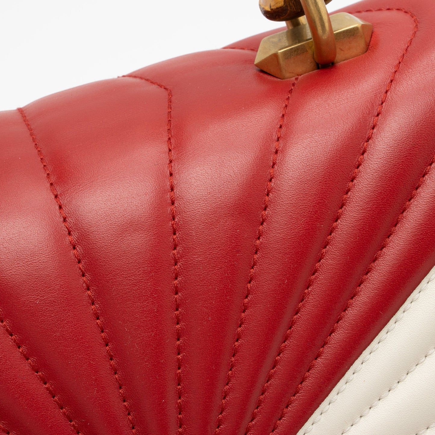Gucci Leather Bamboo Queen Margaret Top Handle (SHF-CF7LJ0)