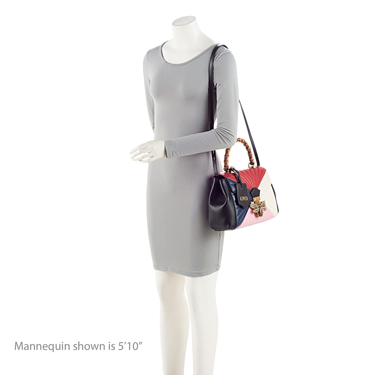Gucci Leather Bamboo Queen Margaret Top Handle
