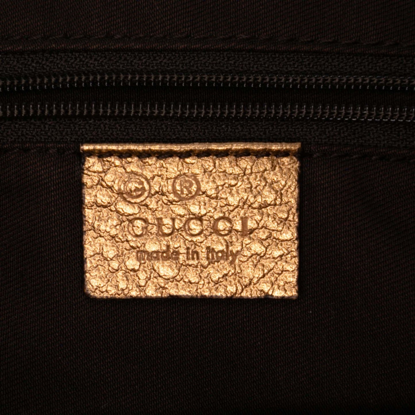 Gucci Leather Bamboo Ring Hobo