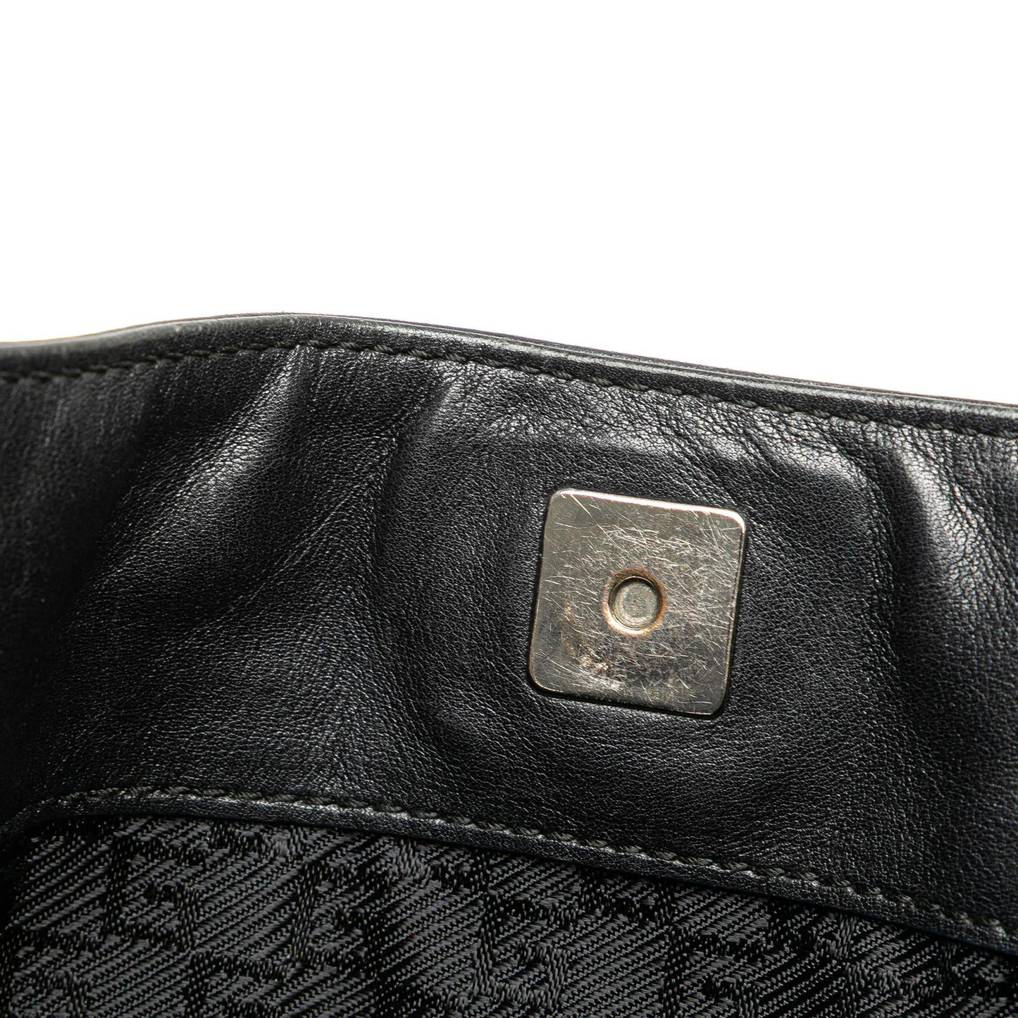 Gucci Leather Bamboo Satchel
