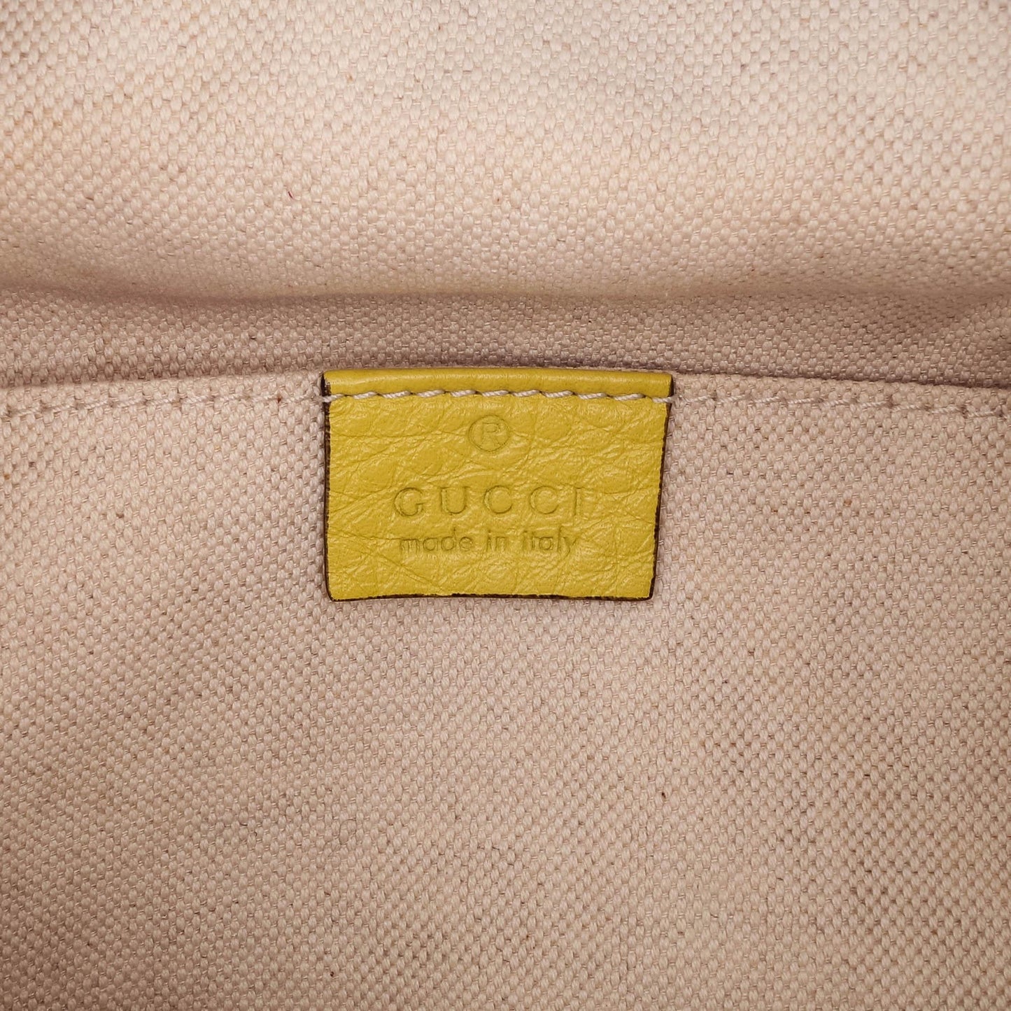 Gucci Leather Bamboo Tassel Backpack