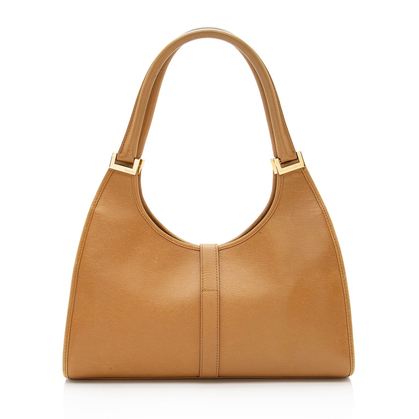 Gucci Leather Bardot Shoulder Bag (SHF-nRwIbo)