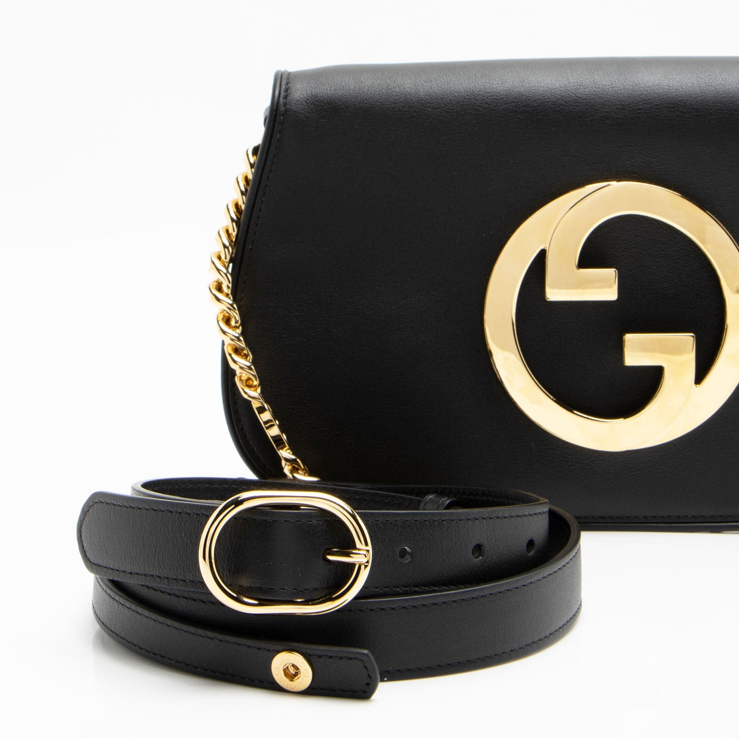 Gucci Leather Blondie Small Shoulder Bag